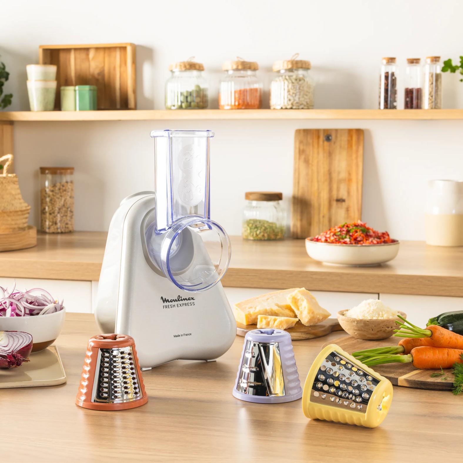MOULINEX DK853B Fresh Express Gemüsewolf