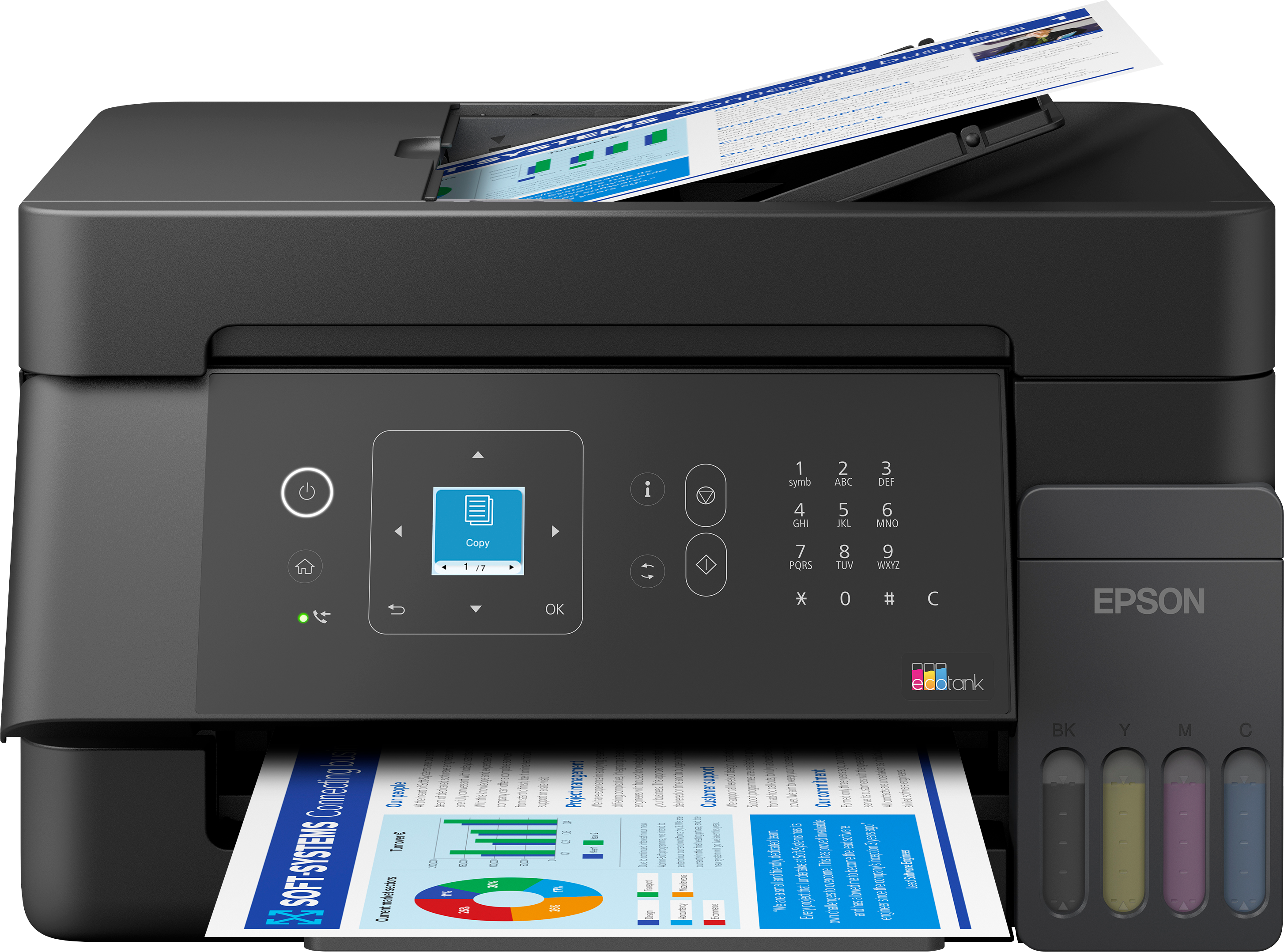 Epson EcoTank ET-4905, Schwarz Multifunktionsdrucker
