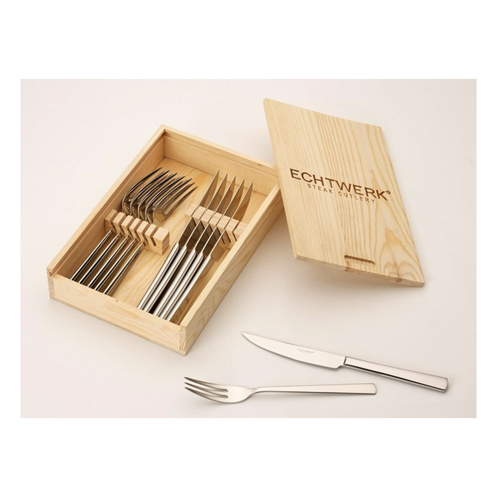 Echtwerk Steakbesteck Set "SARRE" 12 tlg.