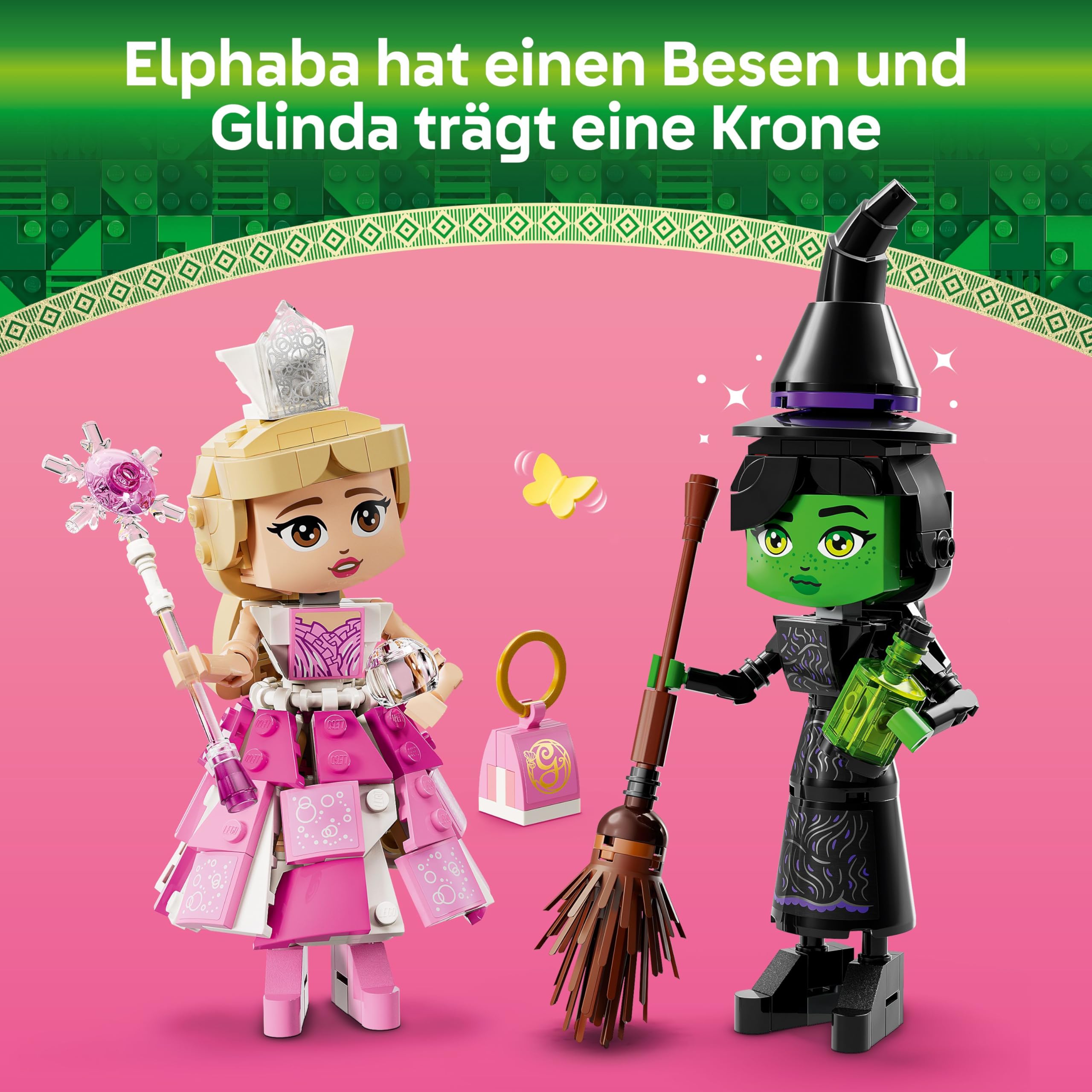 LEGO Wicked - Elphaba & Glinda Figuren