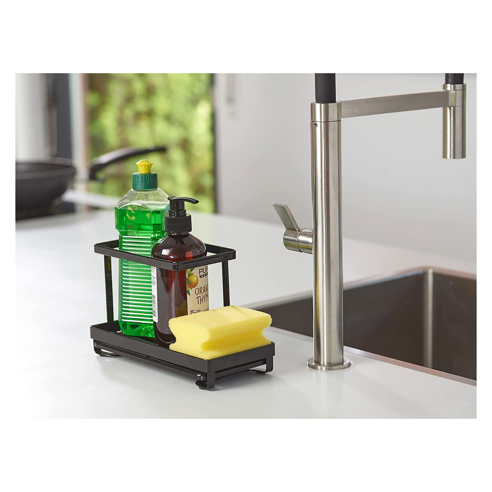 Echtwerk Spülbecken-Organizer aus Edelstahl