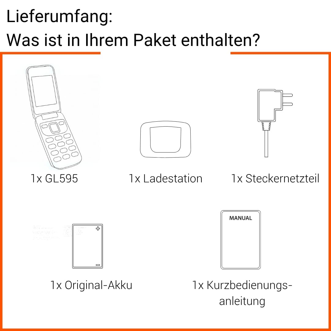 Gigaset GL 595 Pearl White Handy Gigaset GL 595 Pearl White Handy