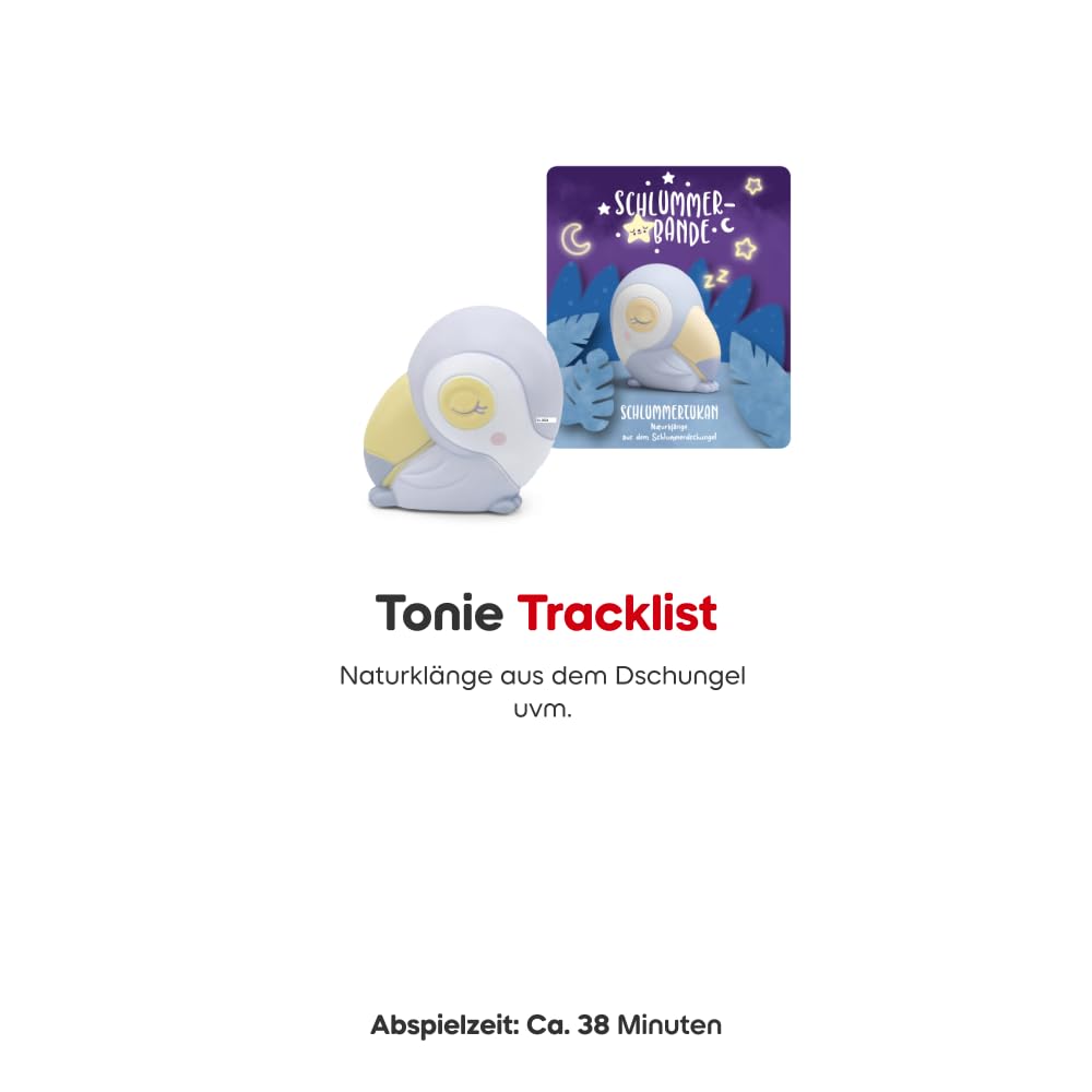 tonies Hörfigur für Toniebox, Schlummerbande – Tukan