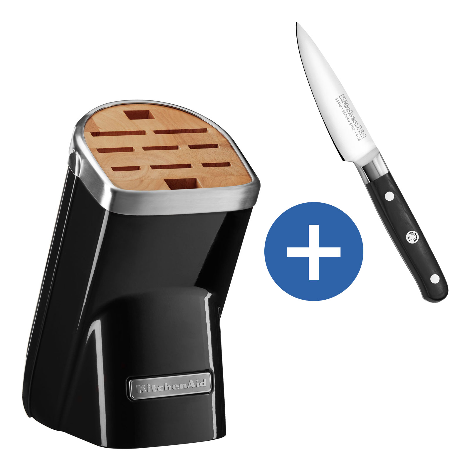 KitchenAid Messerblock KKFMA01OB Onyx Schwarz