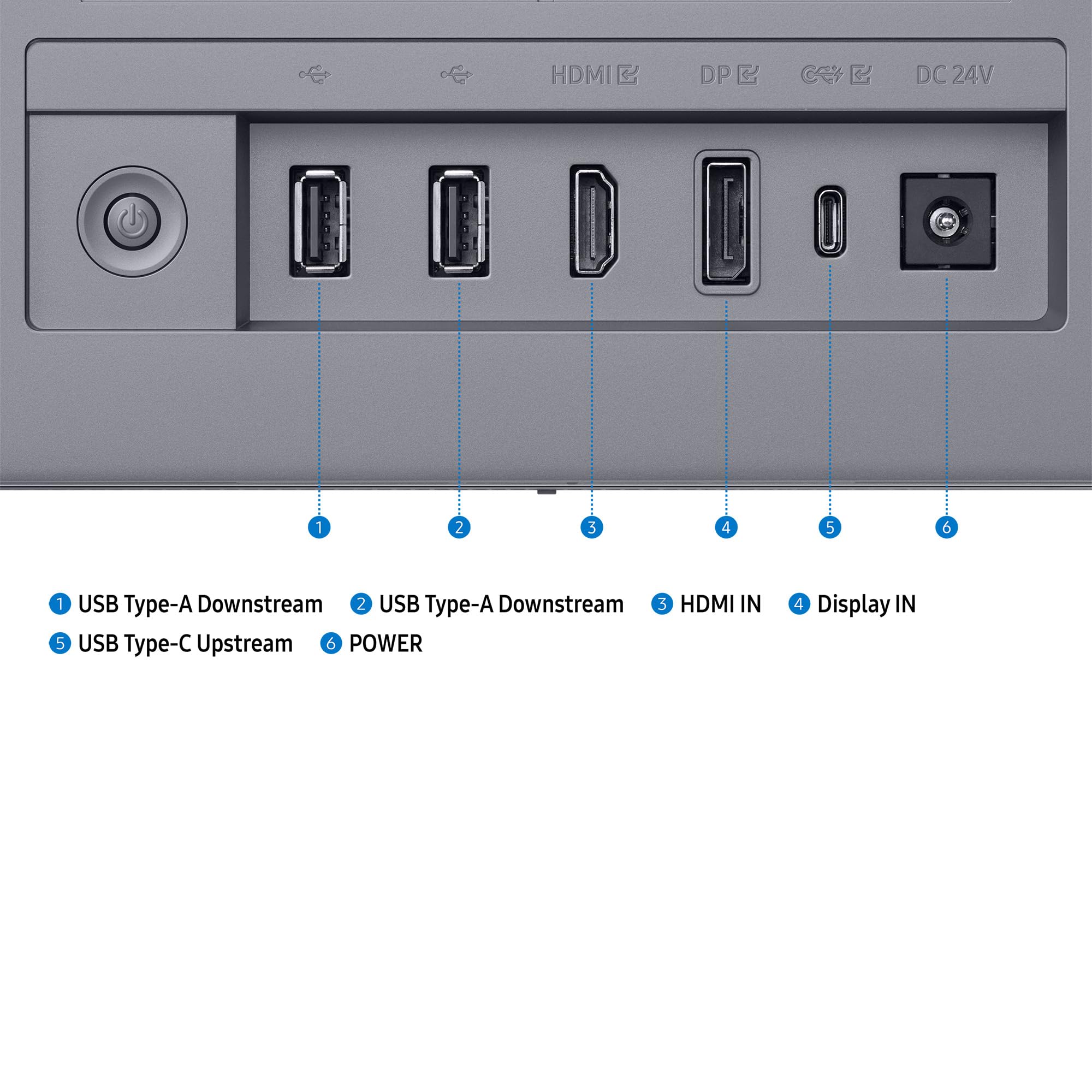 SAMSUNG M90F 32 Zoll 4K Smart AI Monitor