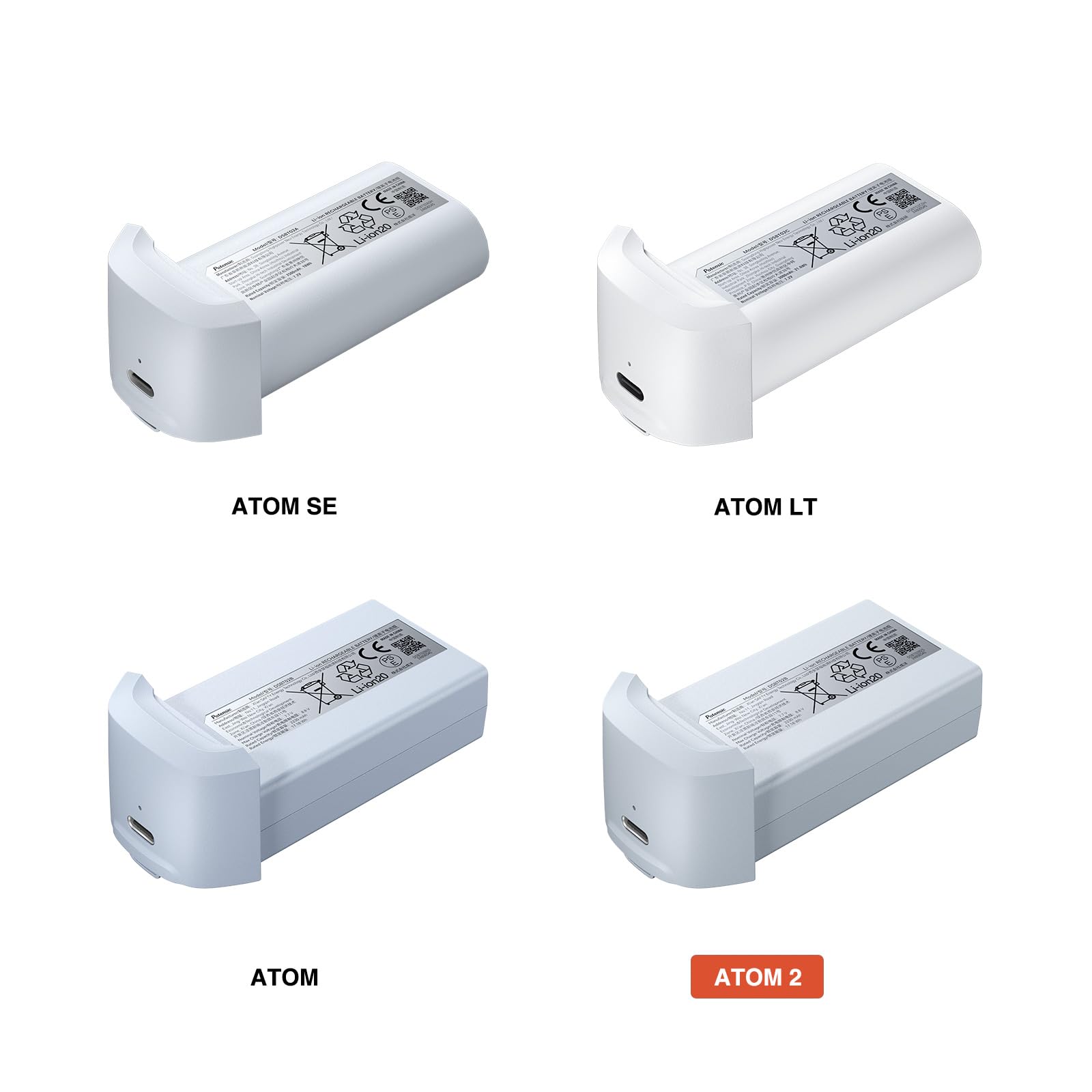 Potensic Originaler Flugakku Ersatzakku für Atom 2