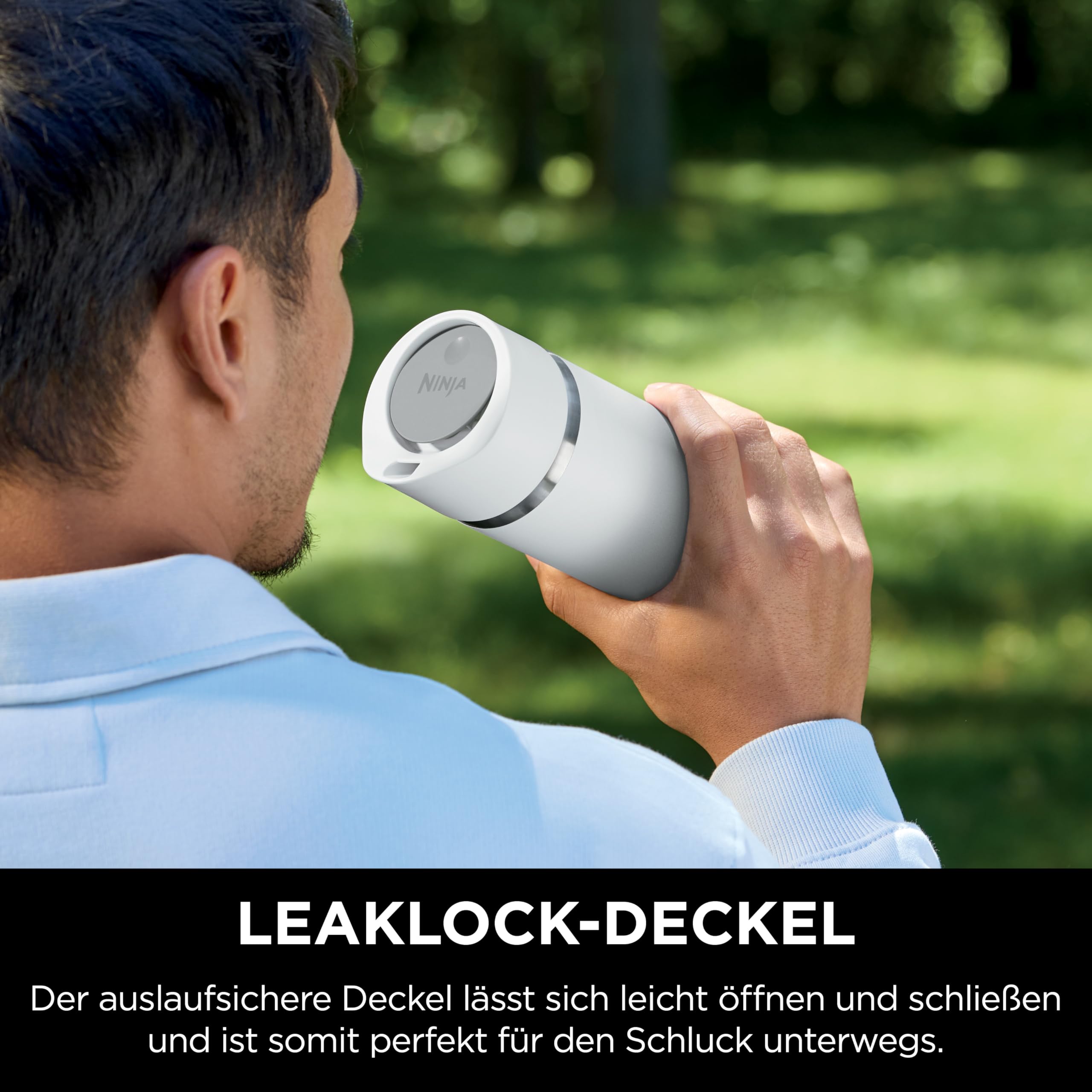 Ninja 300 ml Sip Perfect Trinkflasche für Heißgetränke