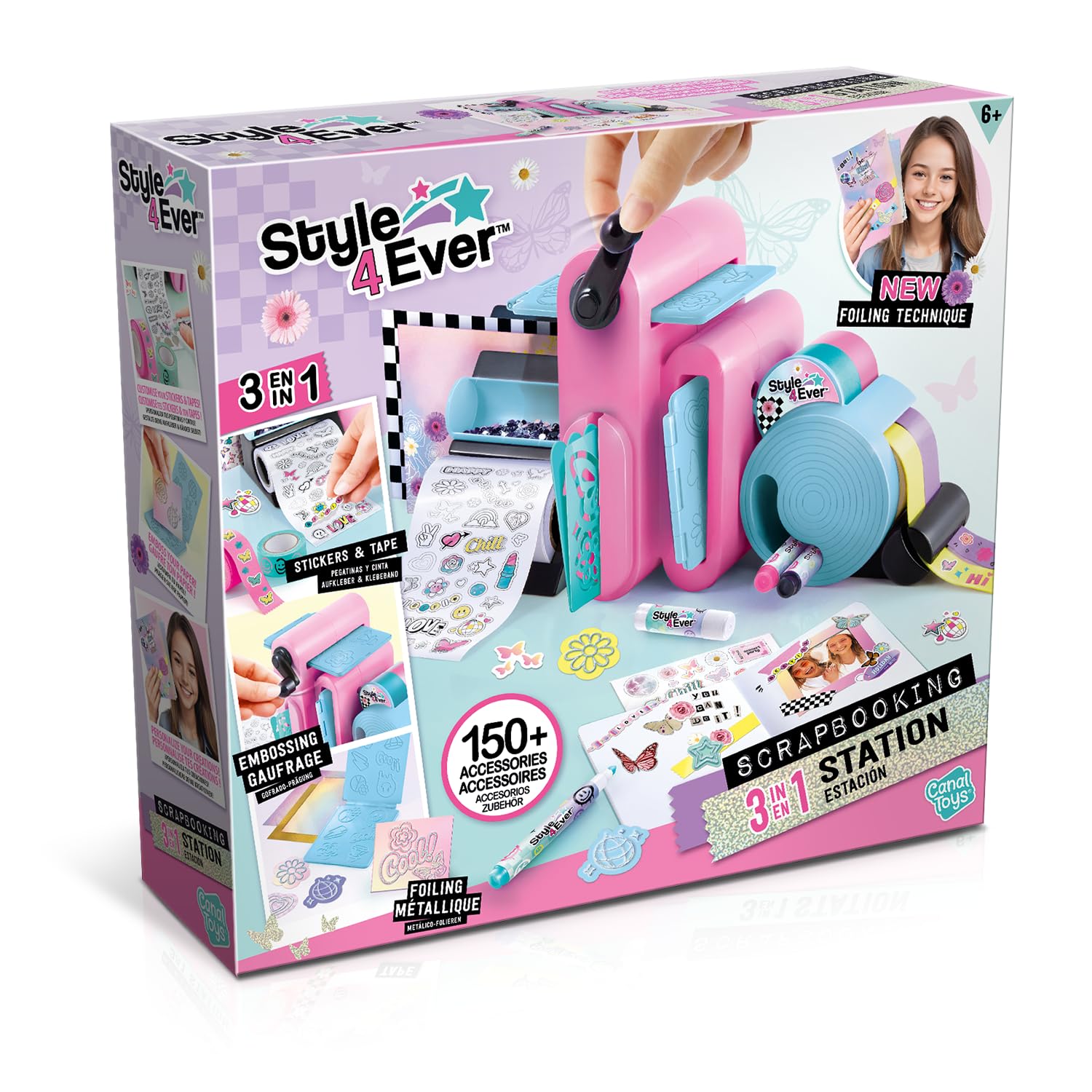 Canal Toys - Style 4 Ever - 3-in-1 Scrapbooking Studio