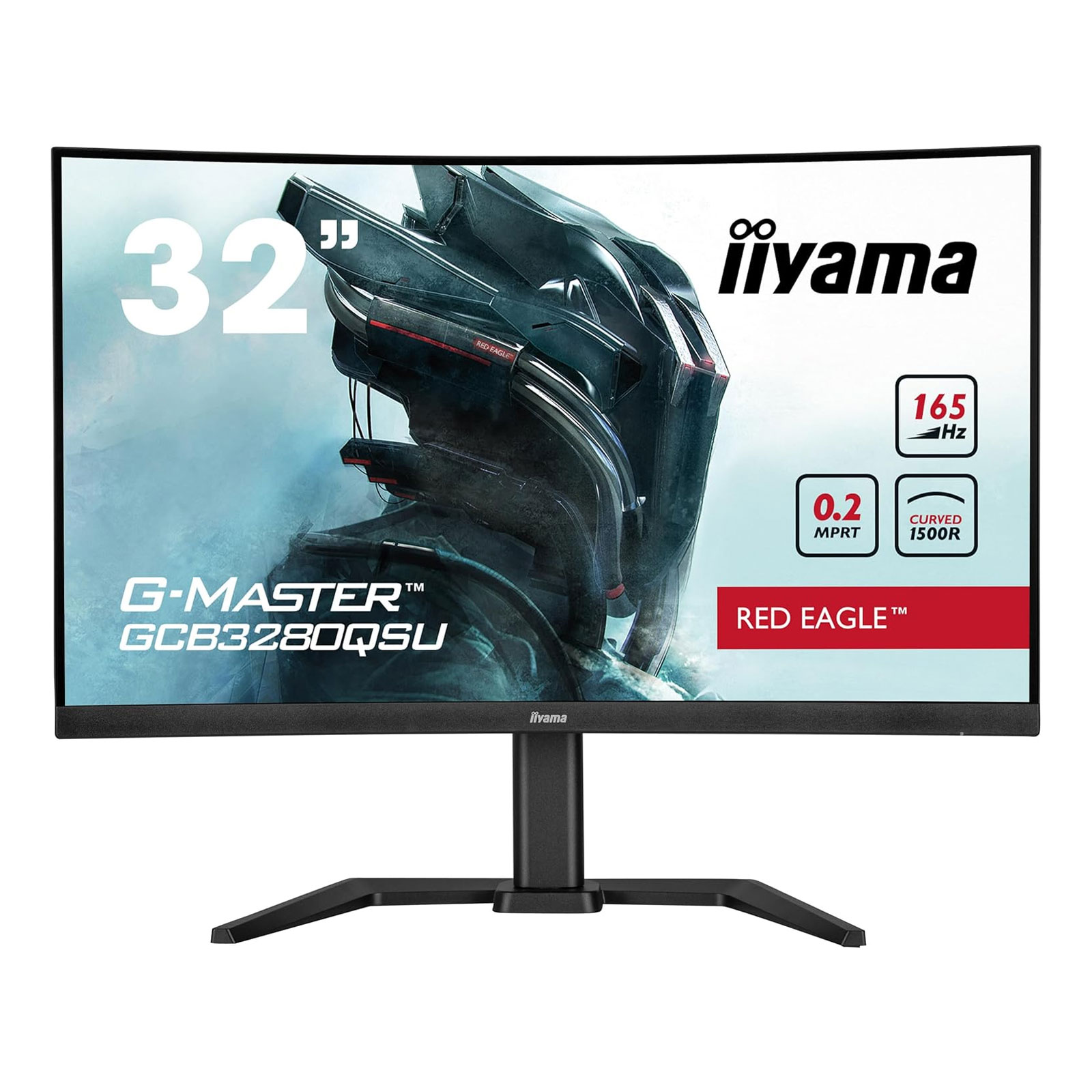 iiyama G-MasterCurved Gaming Monitor Red Eagle G 31,5 Zoll  165 Hz