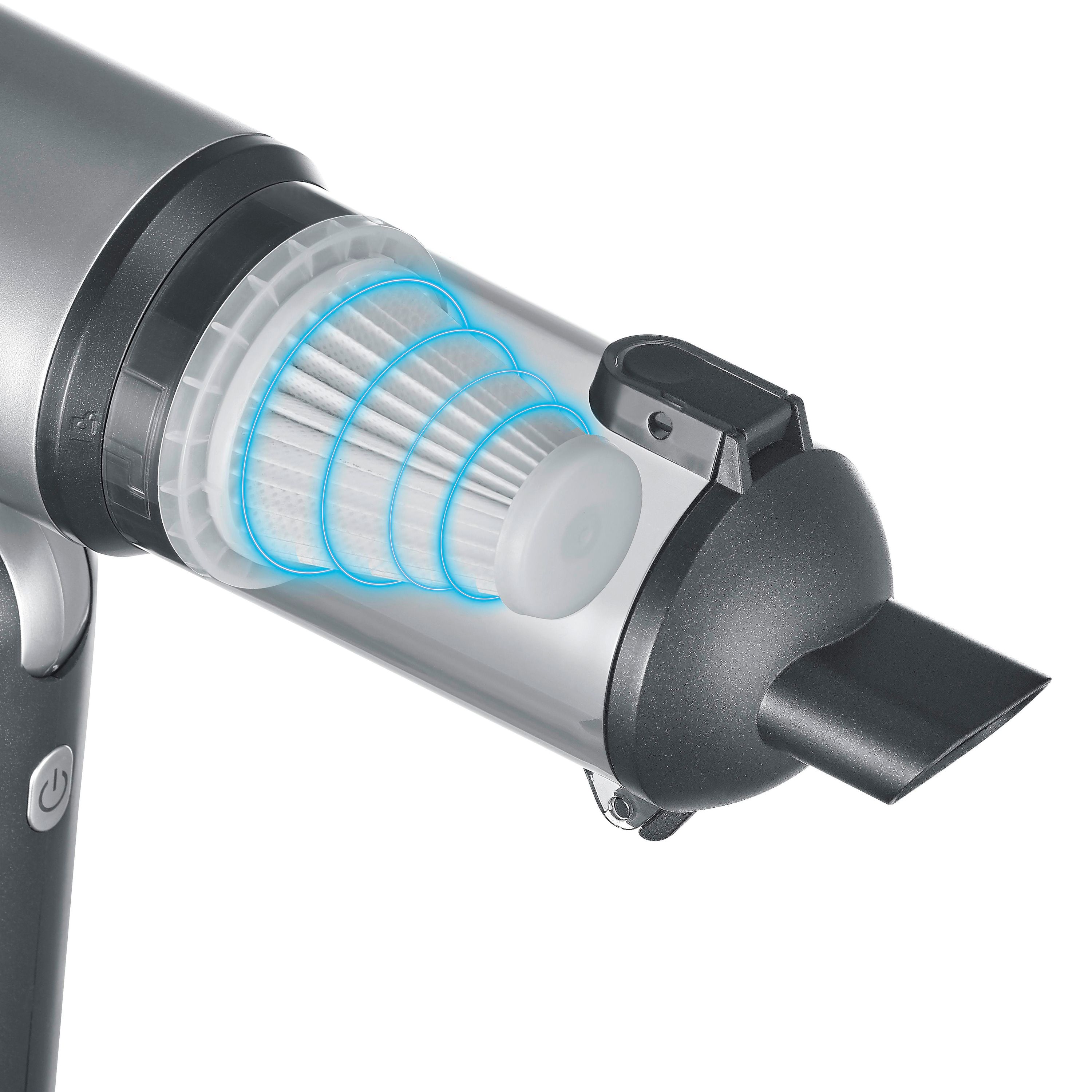 SEVERIN HV 7135 S-Power DuoBoost Akku-Handstaubsauger ohne Stiel