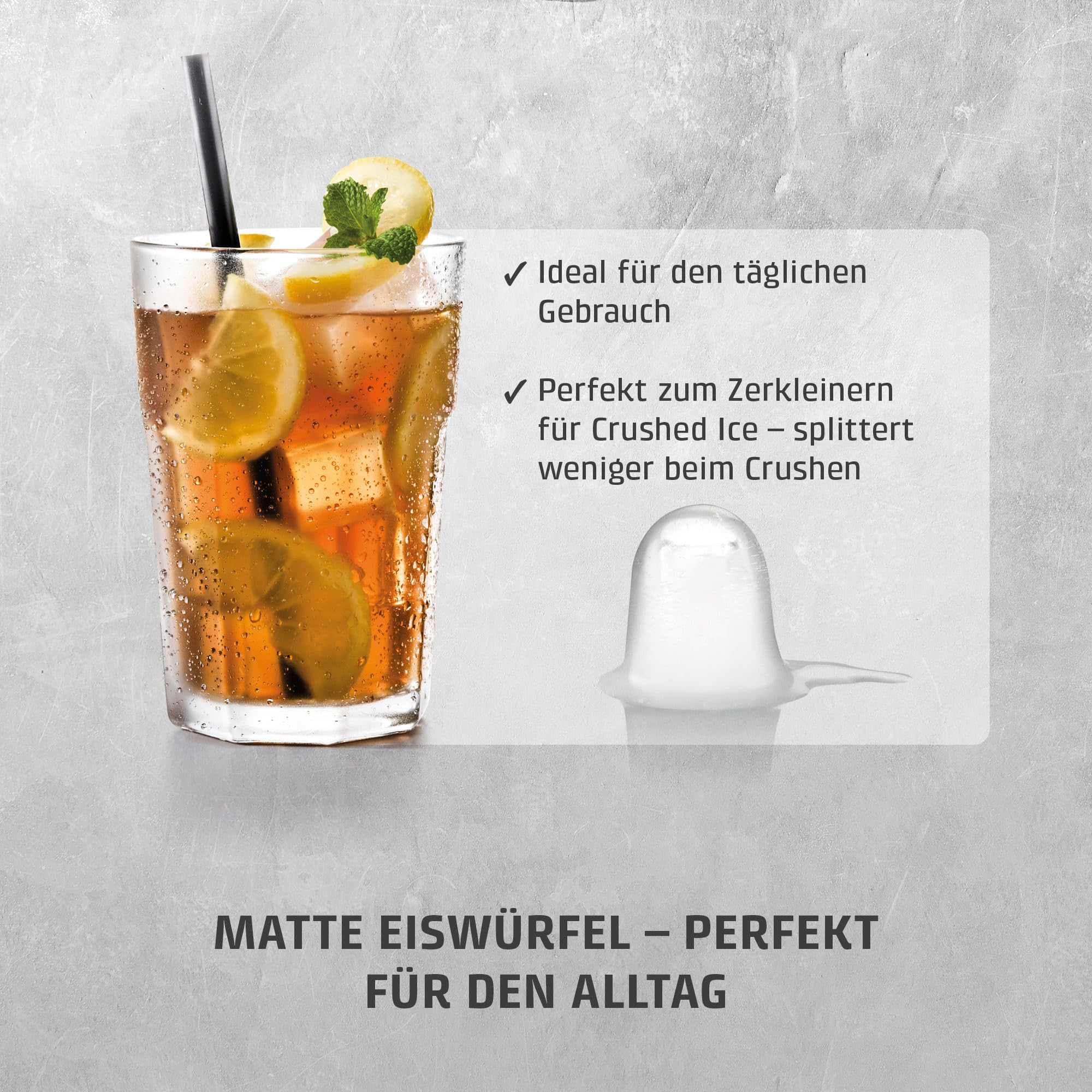 CASO Clear Ice Advanced Eiswürfelbereiter mit Kompressor