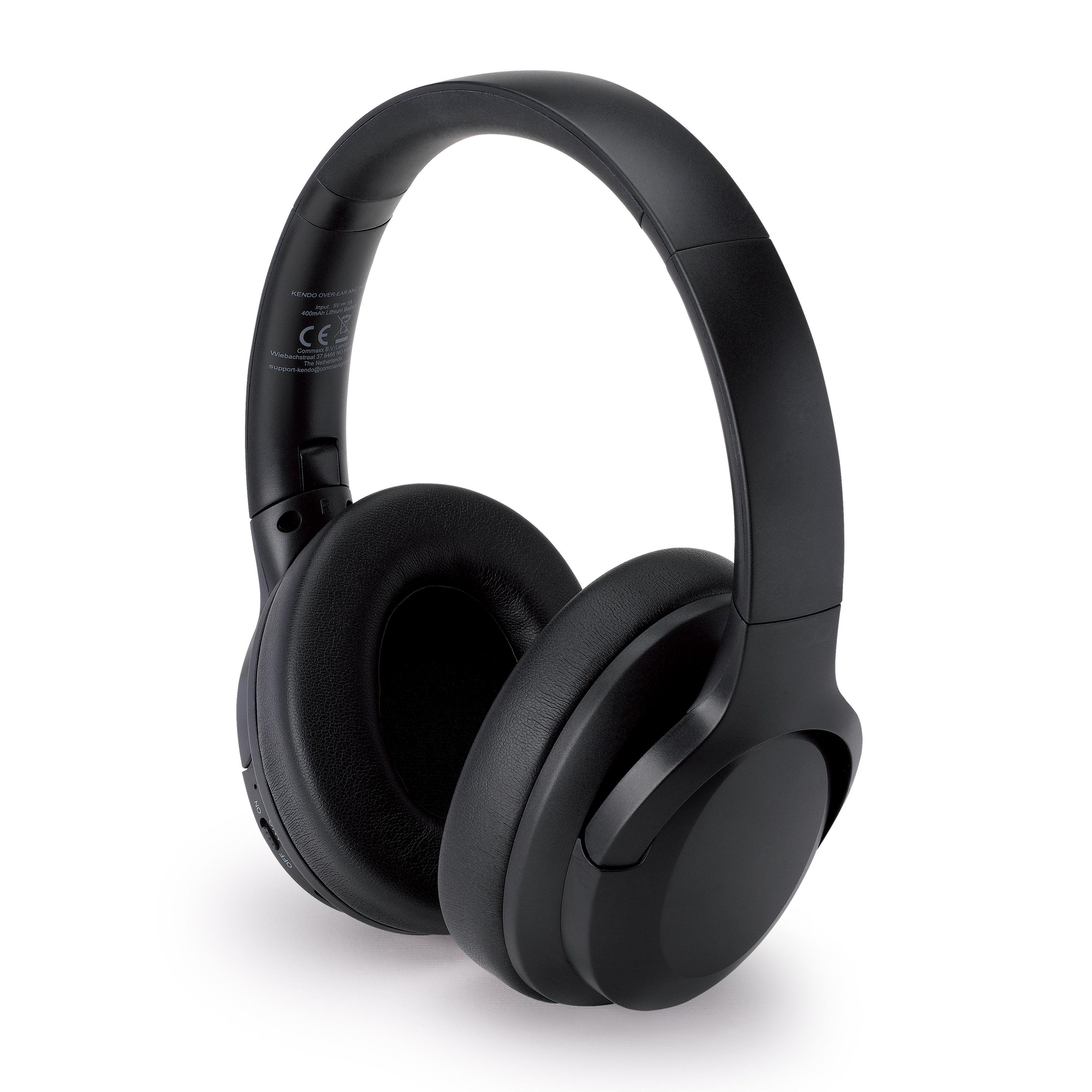 KENDO Over-Ear ANC 26 EX black (USB-C, Aux-in)