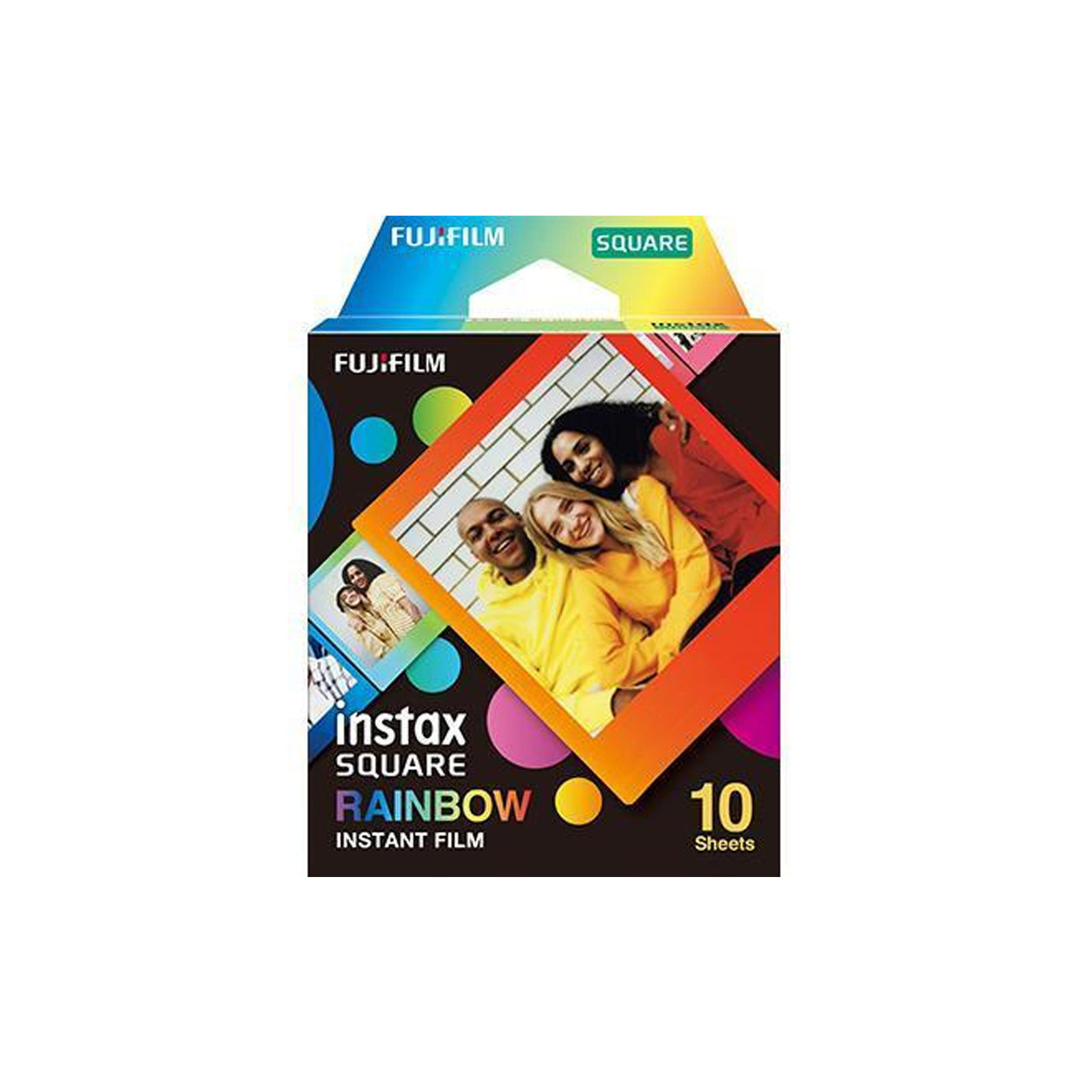 Fujifilm Instax Square Rainbow Sofortbildfilm Fujifilm Instax Square Rainbow Sofortbildfilm