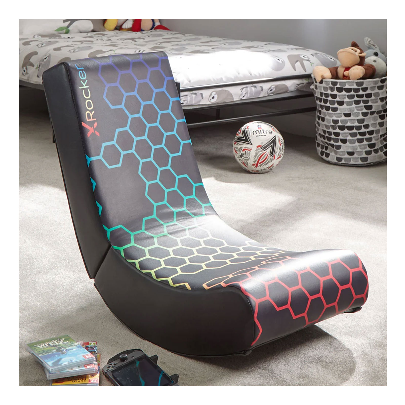 VIDEO ROCKER GAMING BODENSESSEL - NEO HEX EDITION