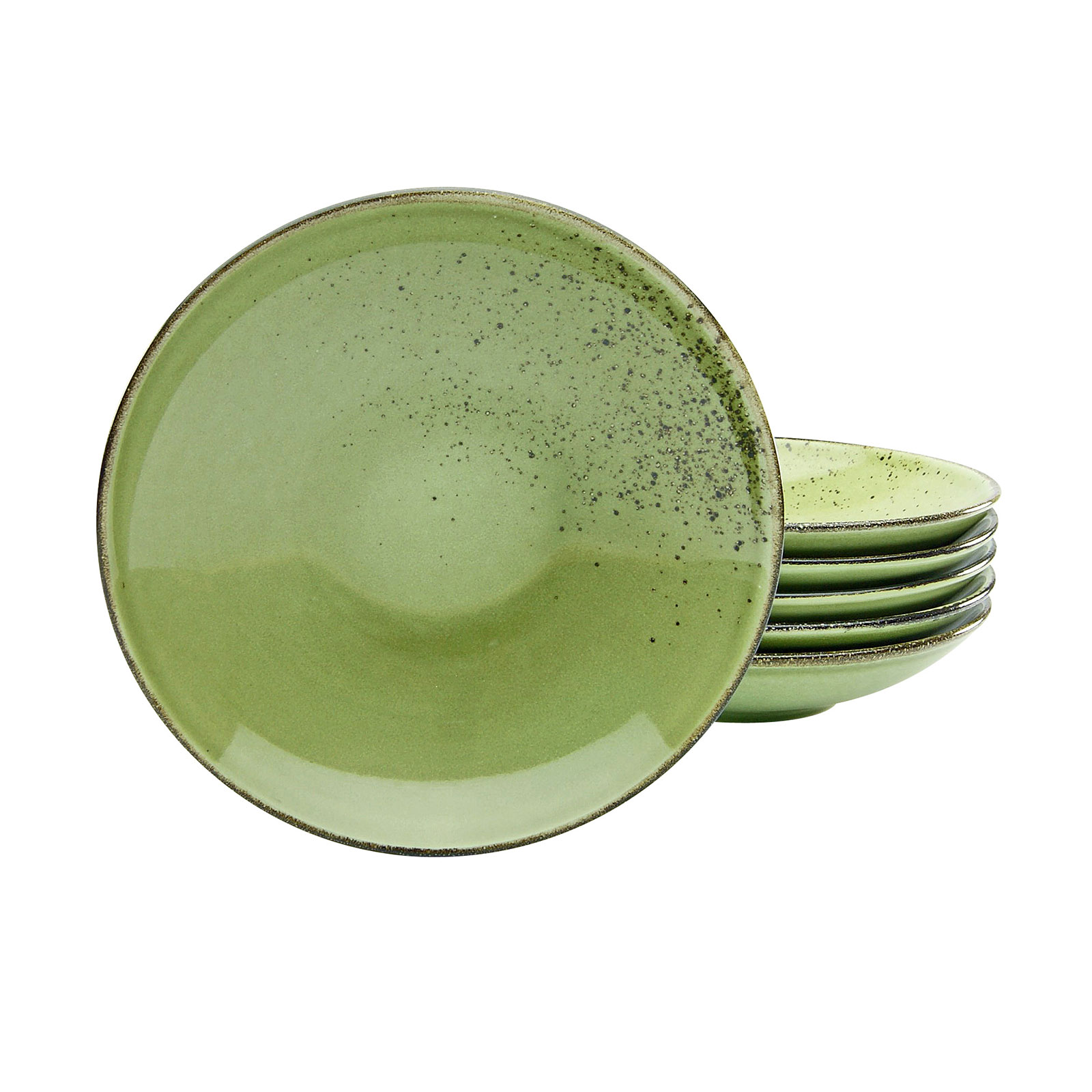 CreaTable Serie Nature Collection 6-er Suppenteller 22 cm 