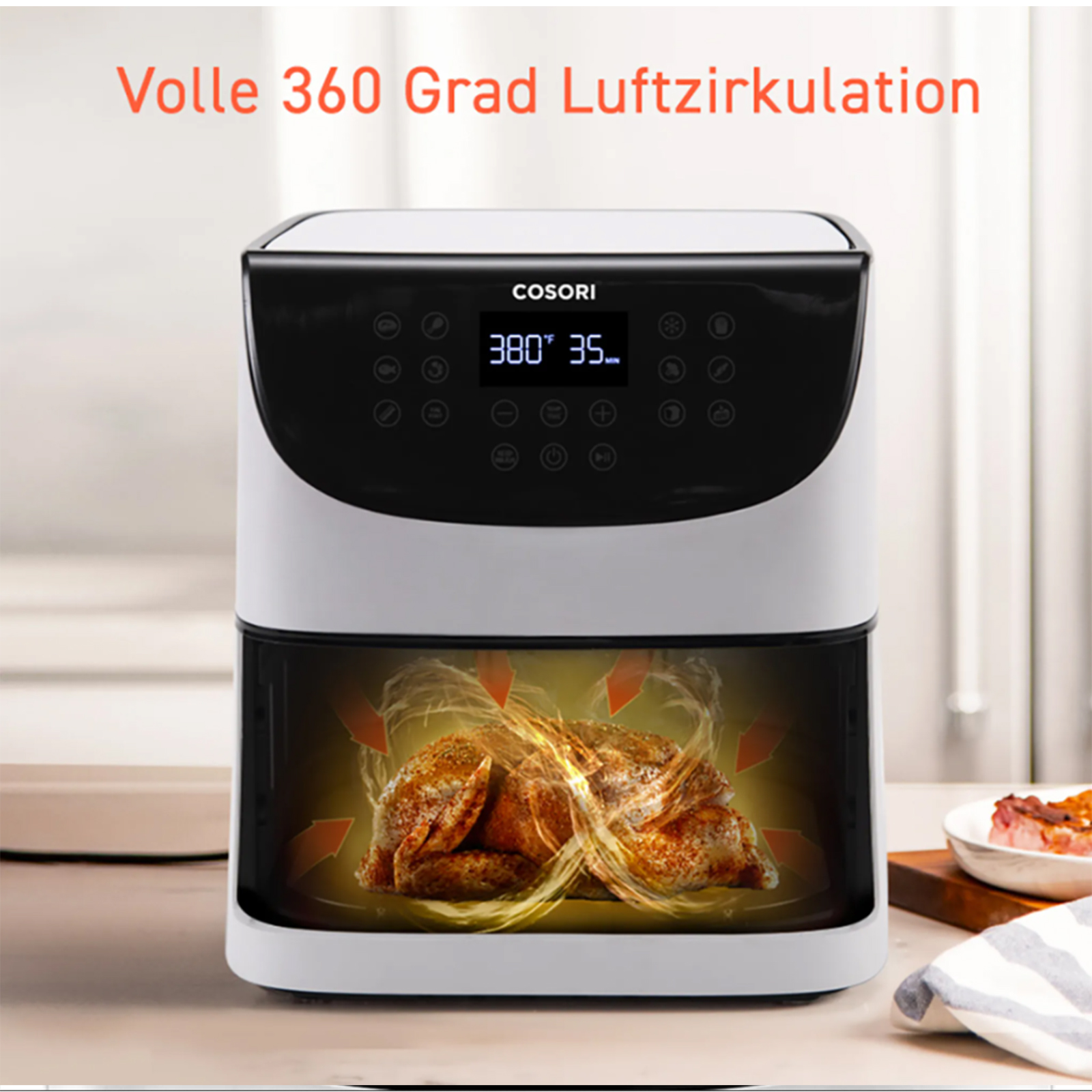 Cosori CP158-AF-RXW Weiß Heißluftfritteuse