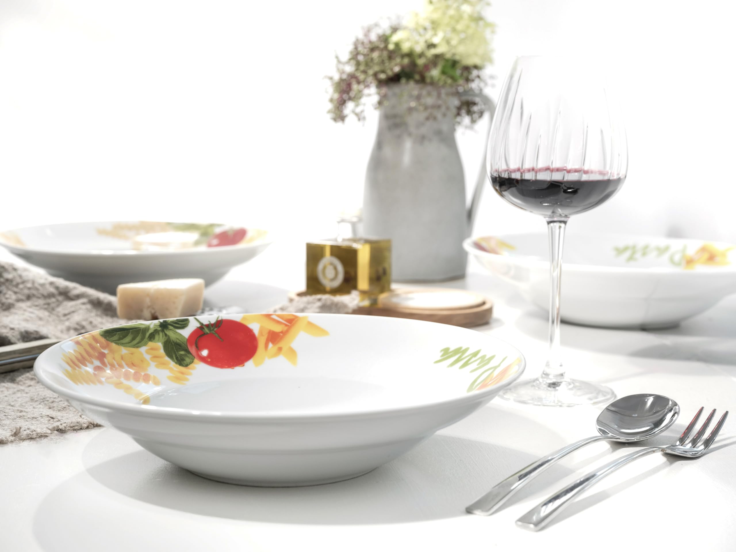 Creatable 24444 Pastateller Serie Milano Pasta 4-tlg. 4 Personen