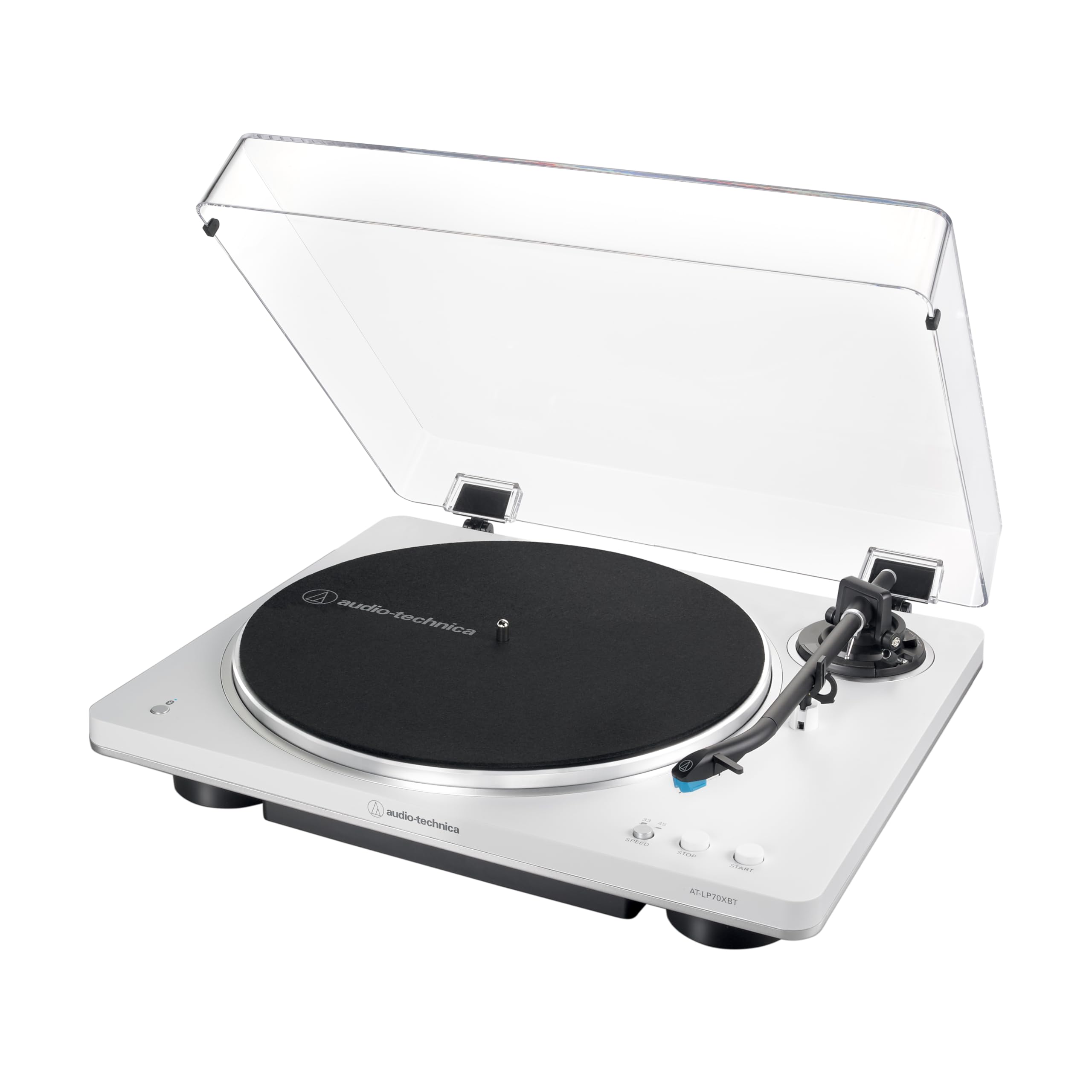 Audio-Technica AT-LP70XBT Plattenspieler Riemenantrieb weiß