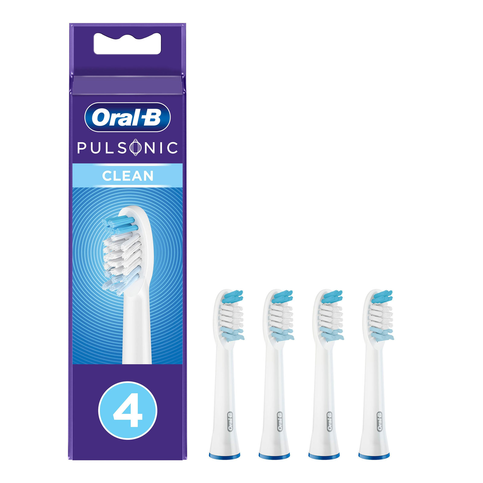 Braun Oral-B Pulsonic Clean 4erAusteckbürsten