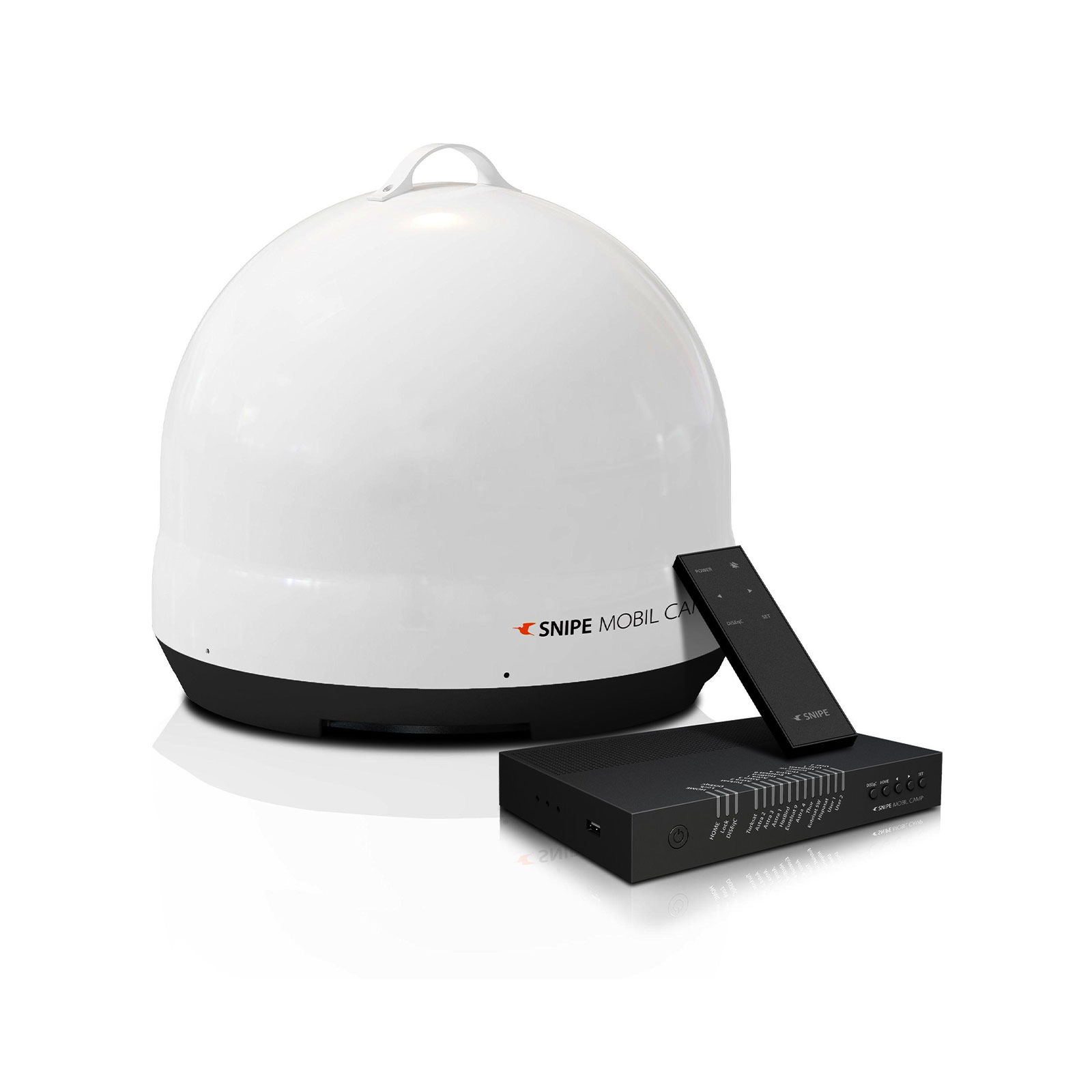 SELFSAT SNIPE Mobil Camp Twin (Mobil Camp Twin Portable mobile Sat Antenne)
