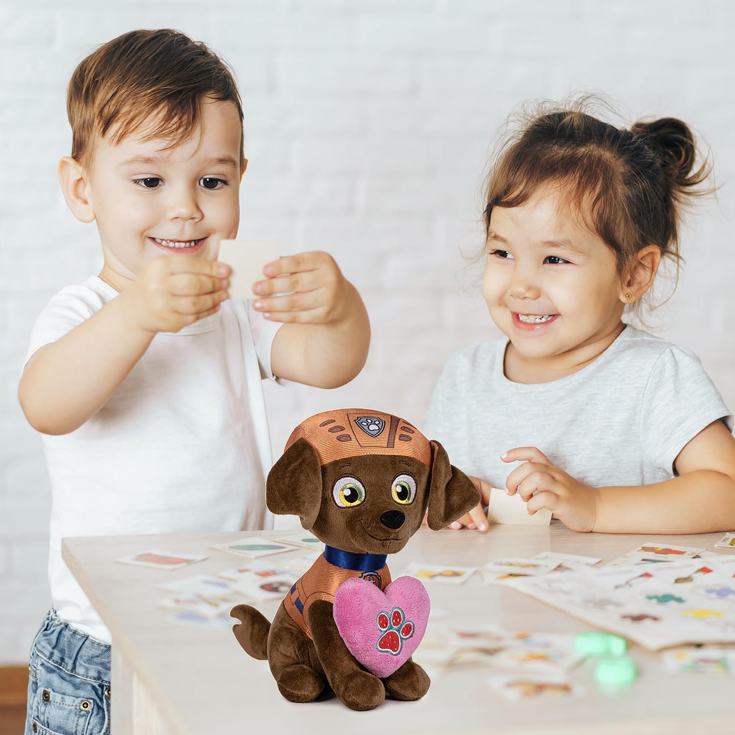 PAW Patrol Zuma 27cm - hochwertiges Kuscheltier für Fans der beliebten TV-Serie