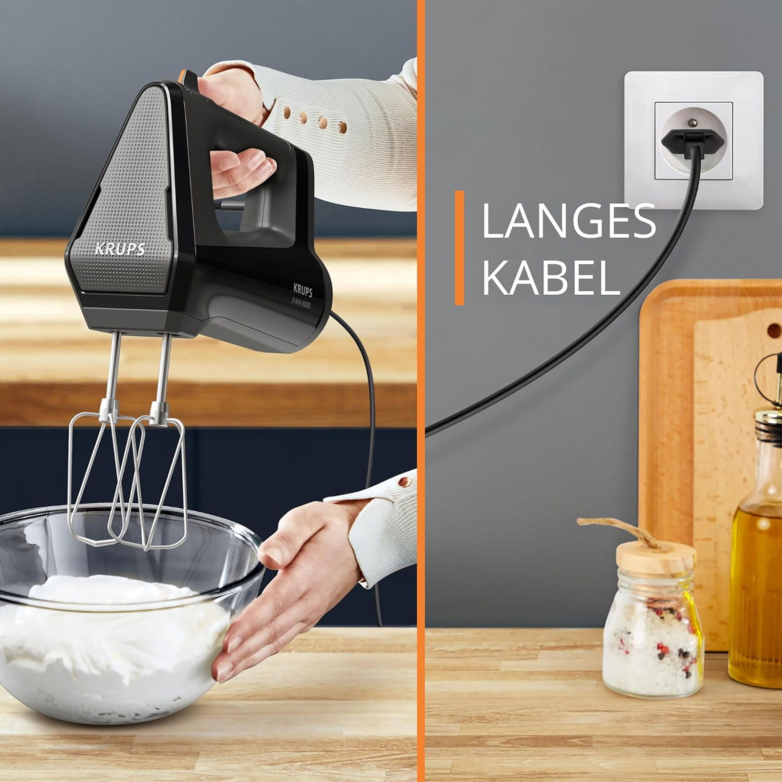 Krups GN6028 3MIX Handmixer 