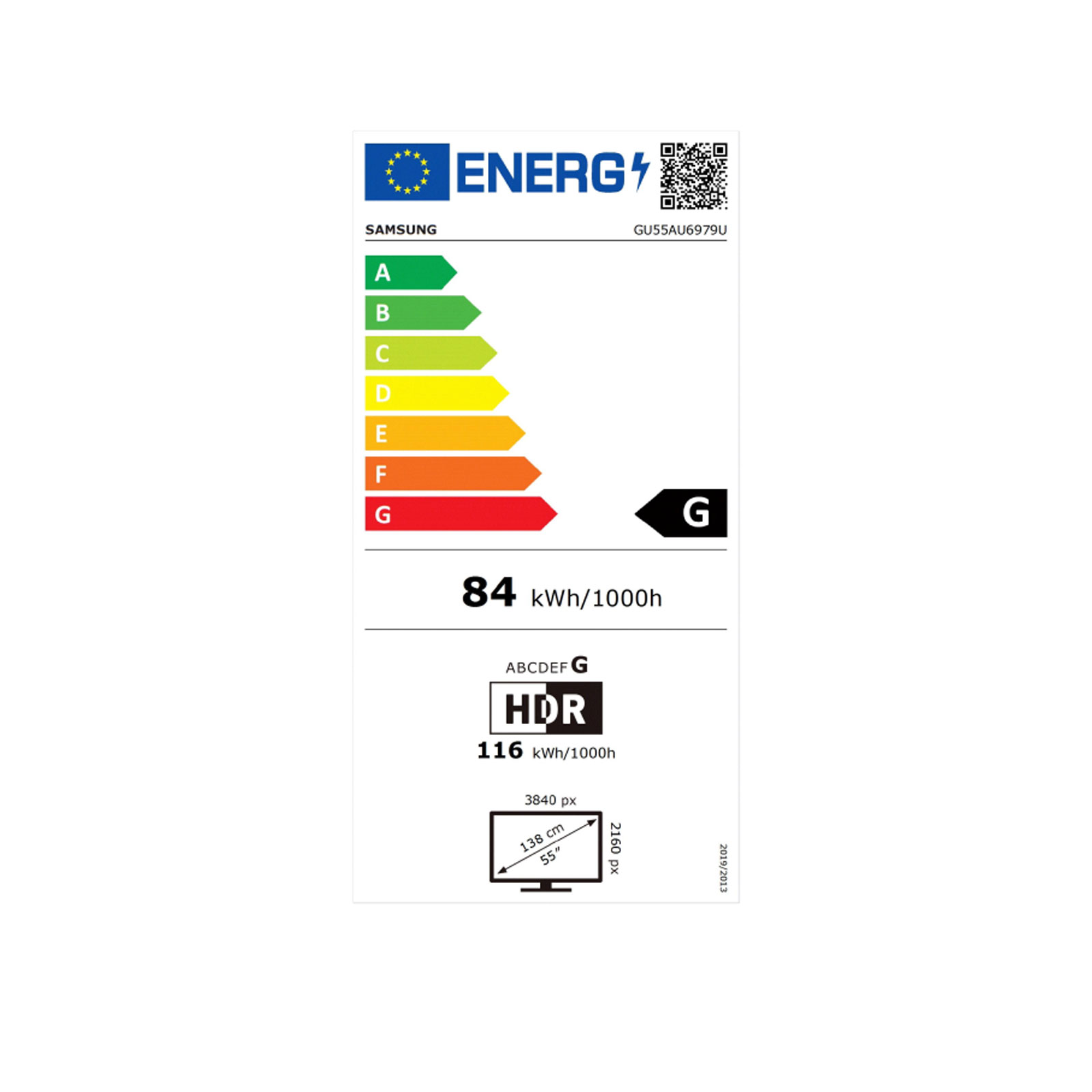 Samsung GU55AU6979U Smart TV