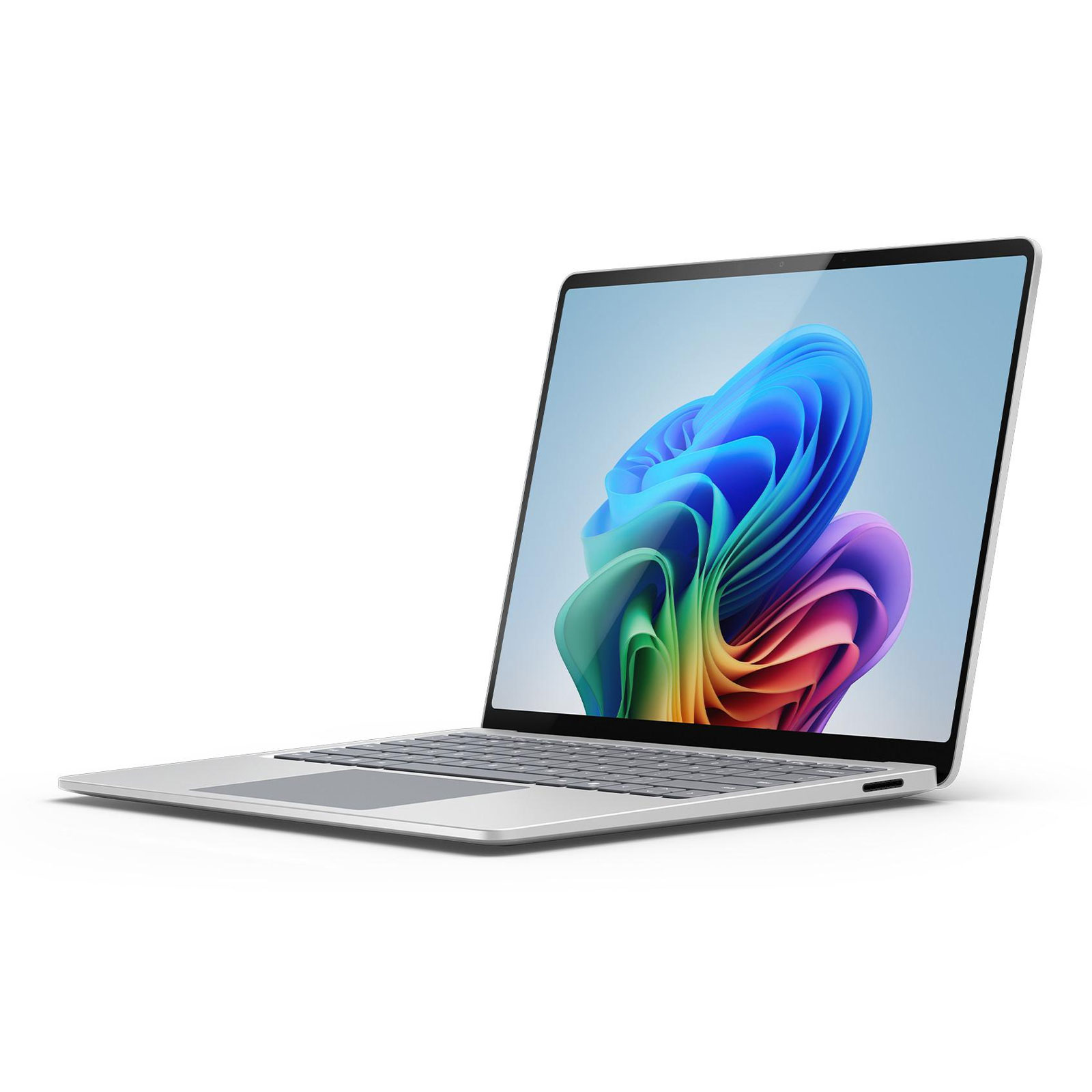 Microsoft Surface Laptop, 13 Zoll, Copilot+, QHD, Snapdraon X Plus, 16 GB, 256 GB M.2 SSD, 7. Edition, Platin