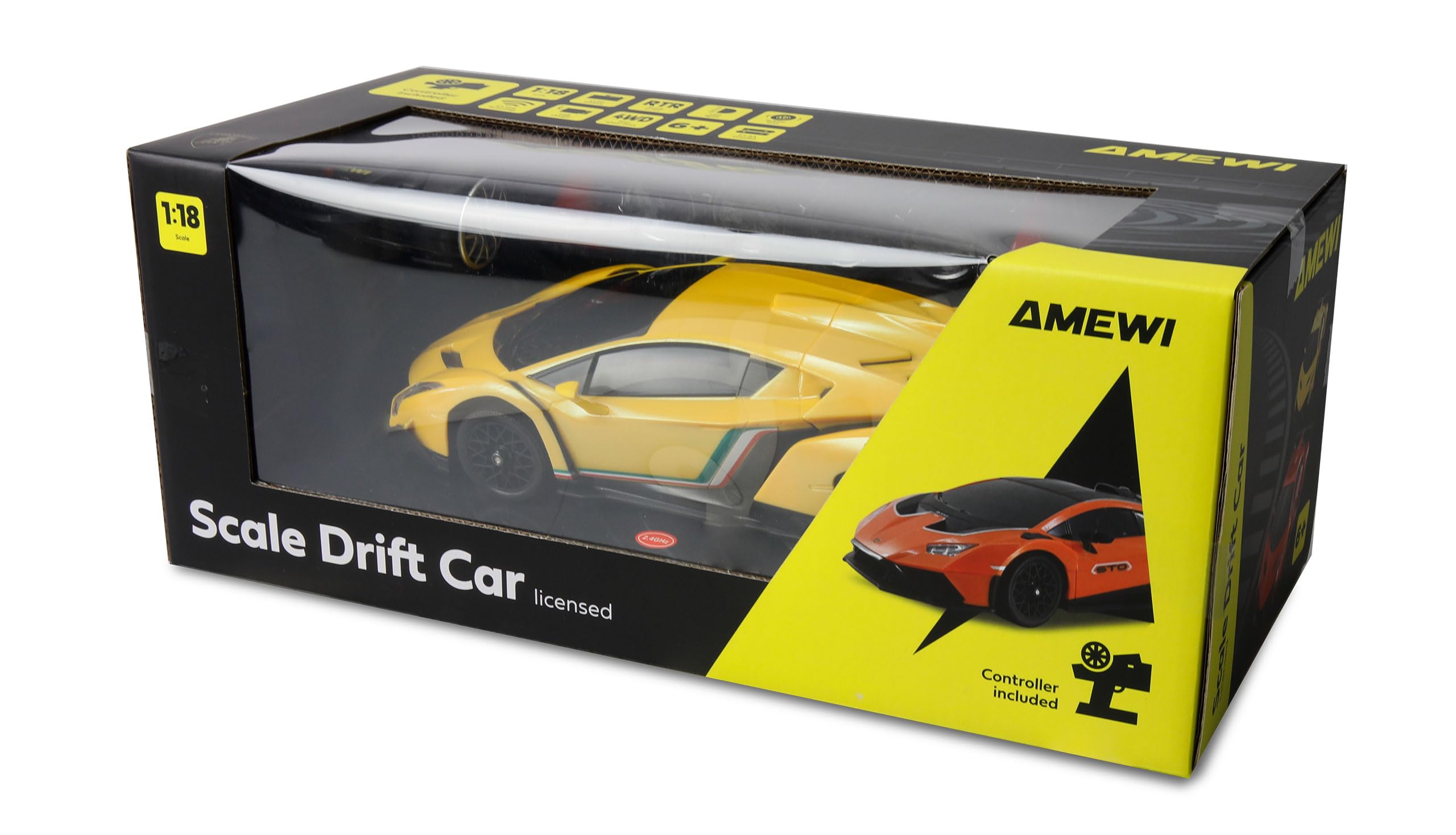 Amewi Lamborghini Veneno Drift Car 1:18 RTR ferngesteuert RC