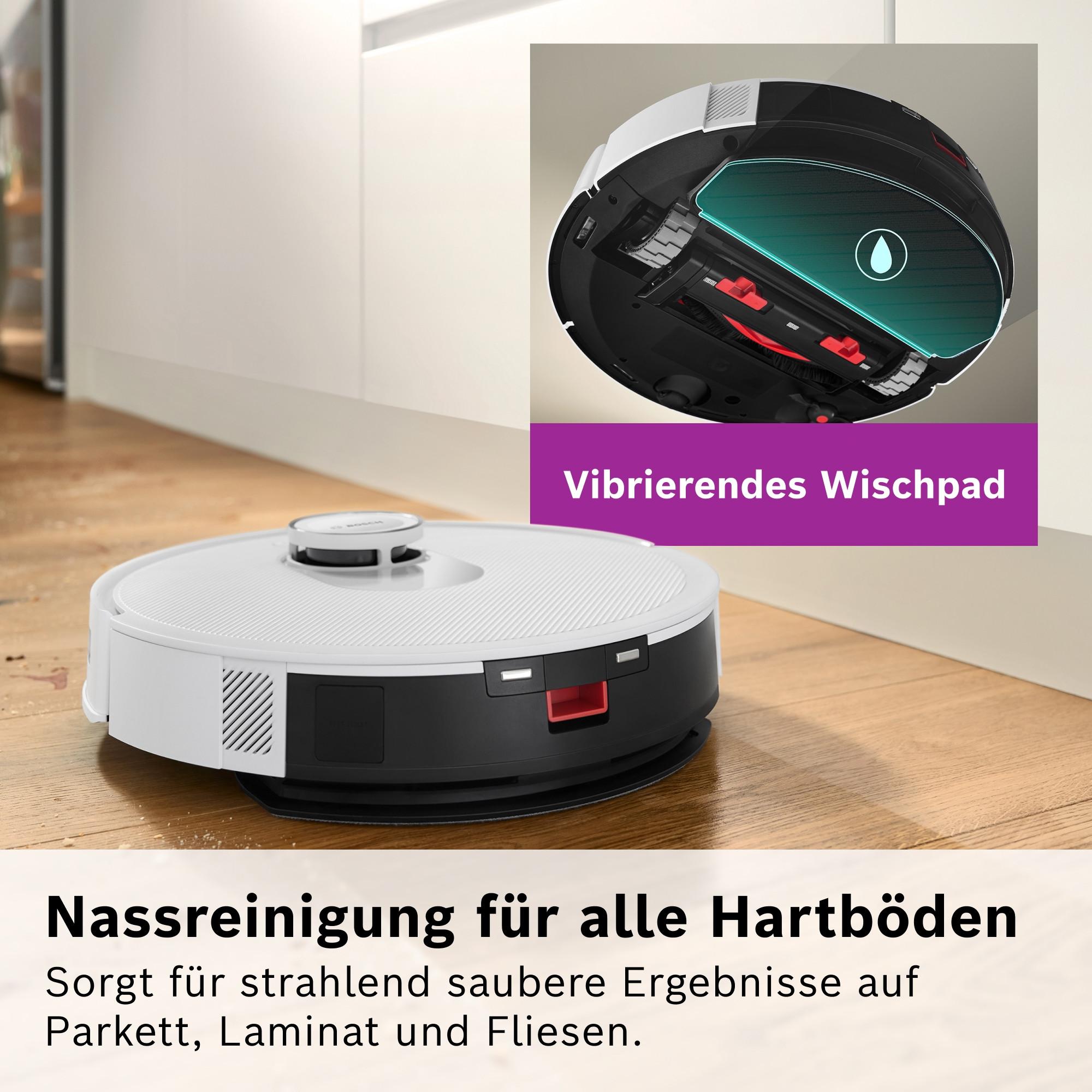 Bosch Saugroboter mit Wischfunktion BCRC2W