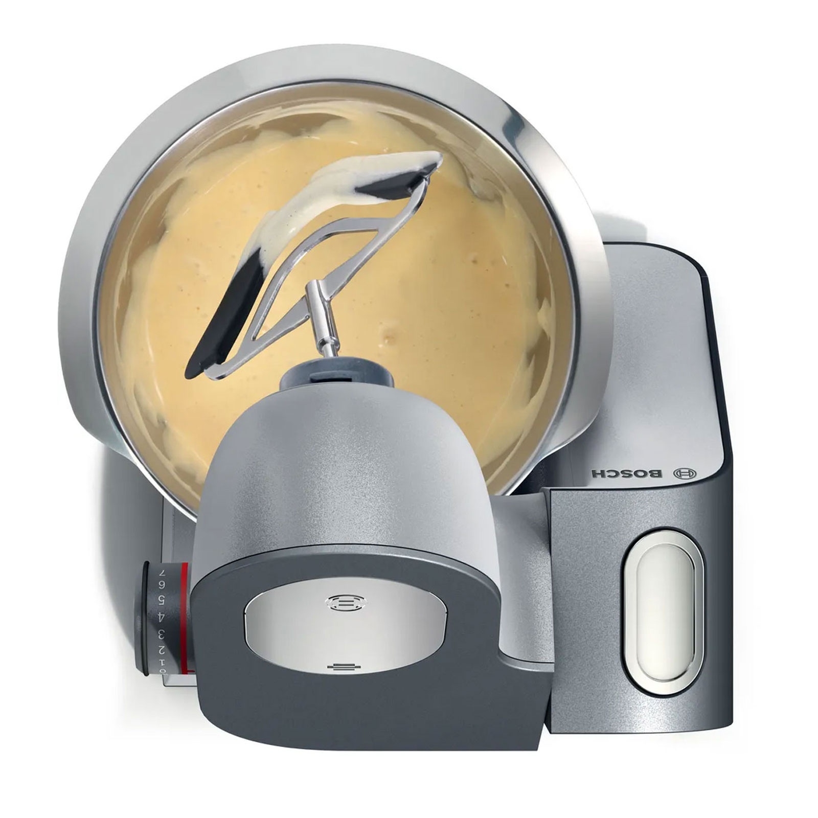 Bosch MUM59S81DE Serie 4 Küchenmaschine MUM 5 1000 W Silber anthrazit