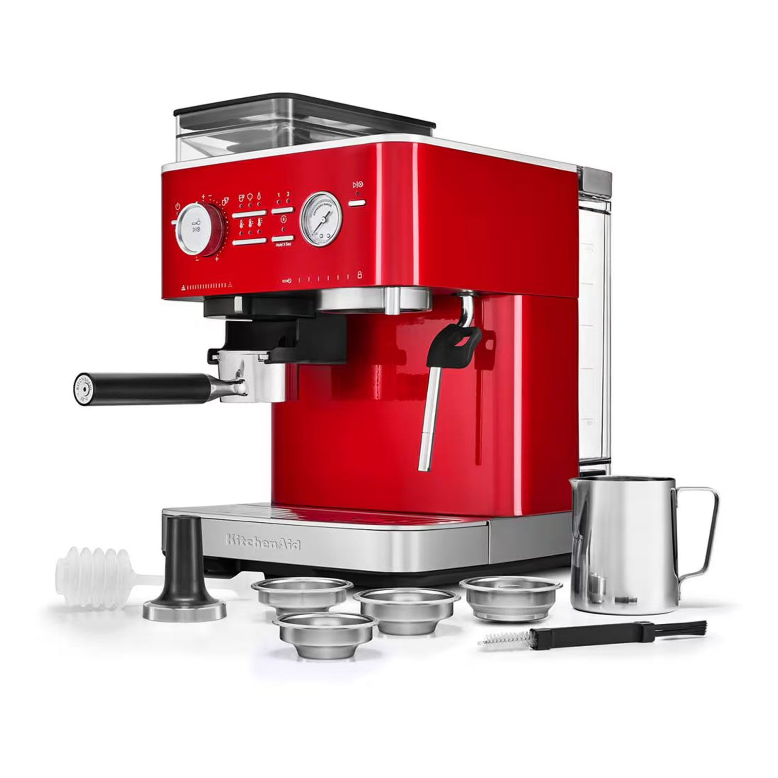 KitchenAid 5KES6551ECA Semi Auto Espresso CANDY APPLE Siebträgermaschine