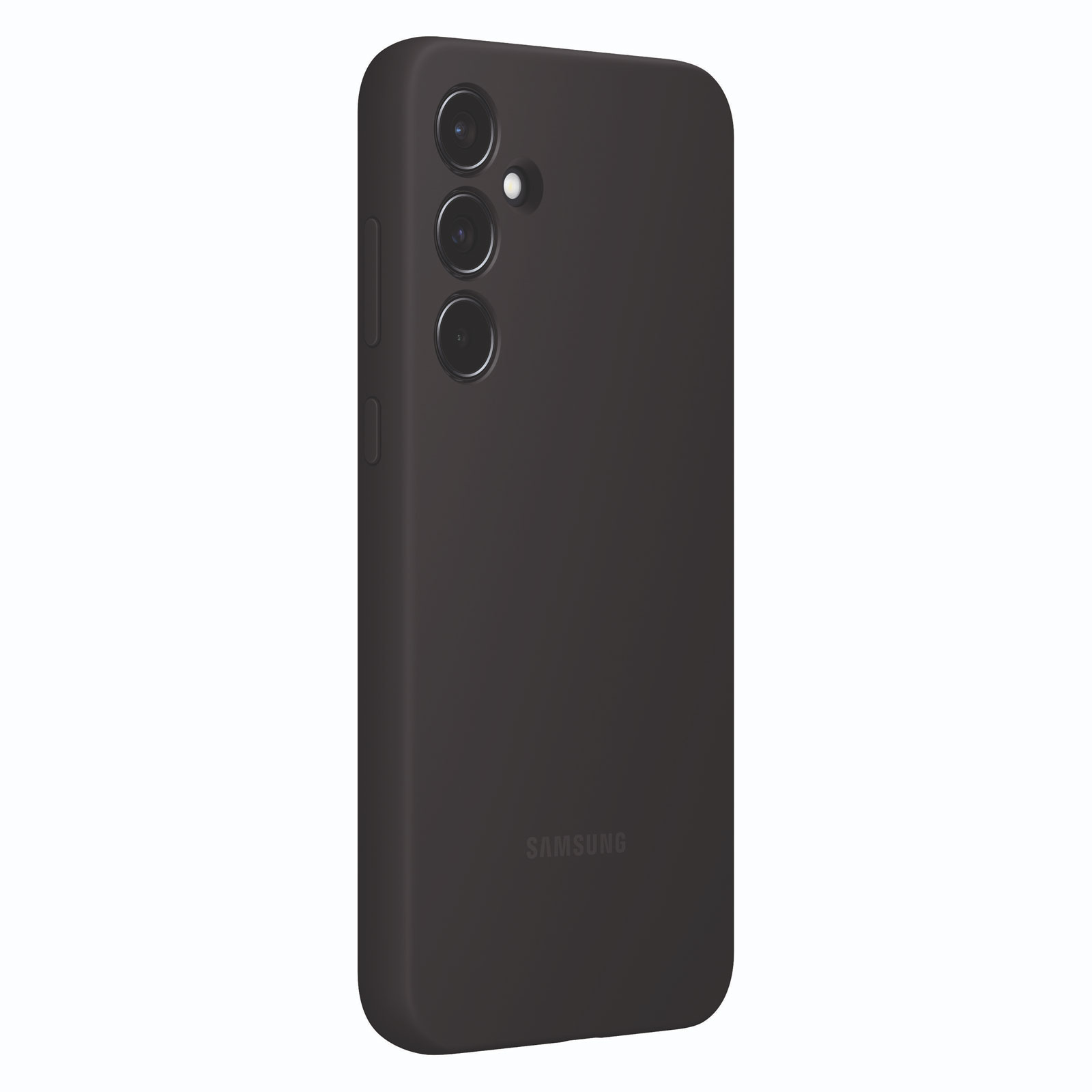 Samsung EF-PA556 für Galaxy A55 Silicone Case Black Handyhülle (EF-PA556TBEGWW)