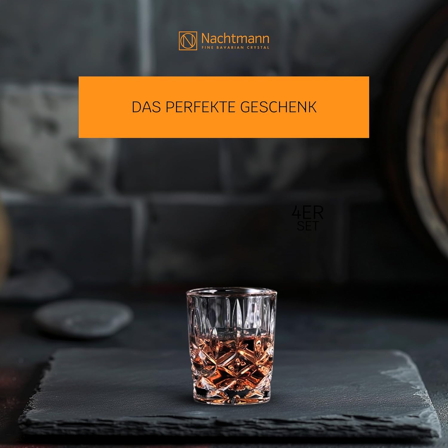 Nachtmann Noblesse Stamper 4er Schnapsgläser-Set