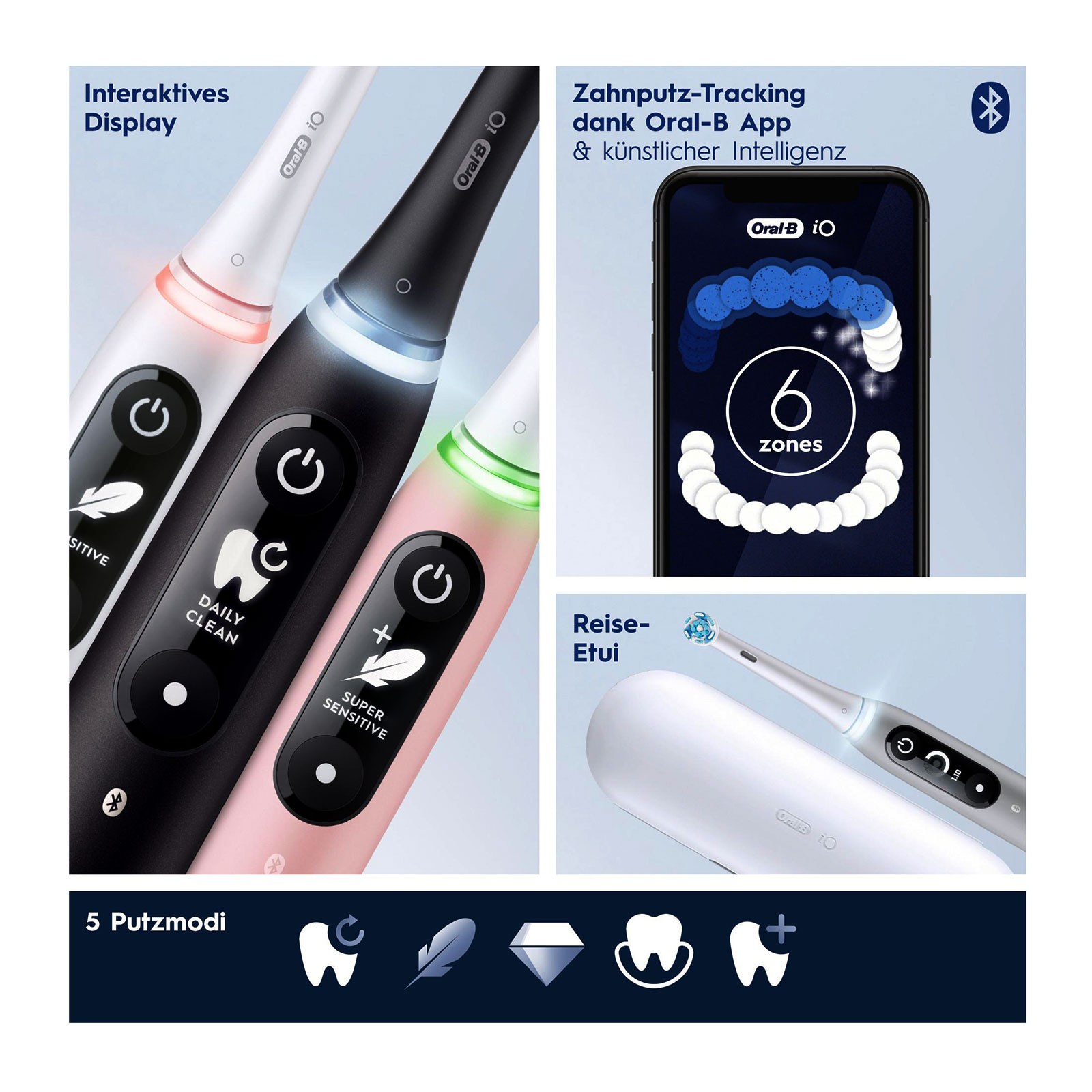 Oral-B Zahnbürste iO 6 Black Oral-B Zahnbürste iO 6 Black