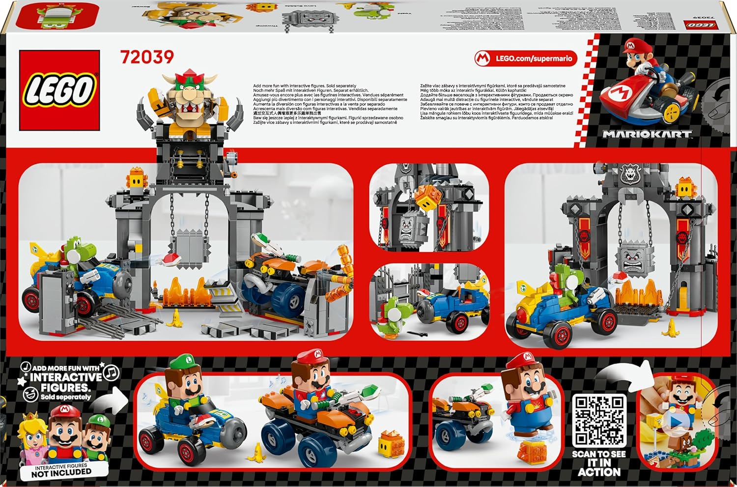 LEGO Super Mario: Mario Kart - Bowsers Schloss 72039