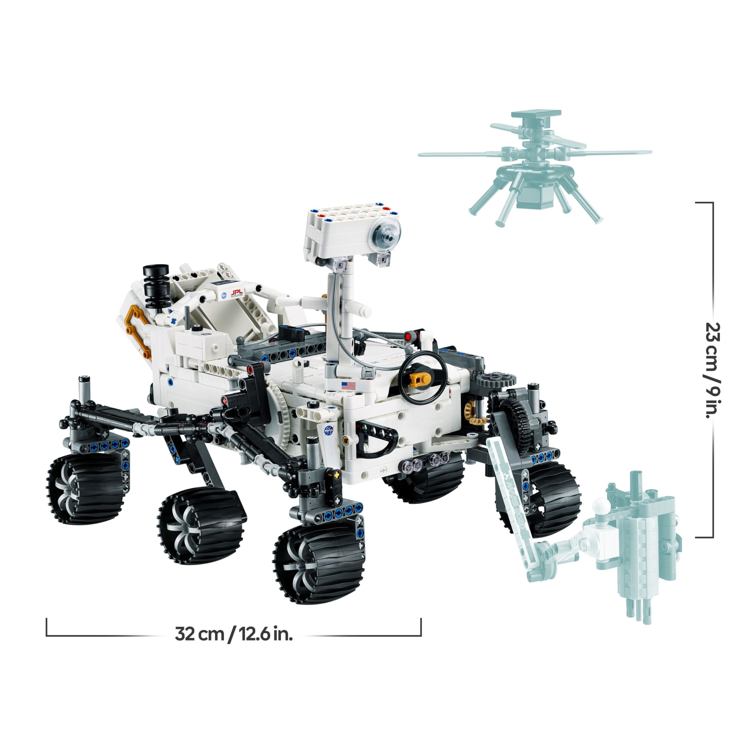 LEGO 42158 Technic NASA Mars-Rover Perserverance Weltraum Spielzeug Set