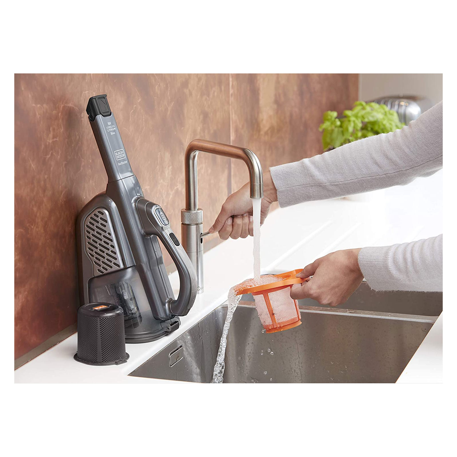 Black+Decker BHHV520JF-QW Akku-Handstaubsauger