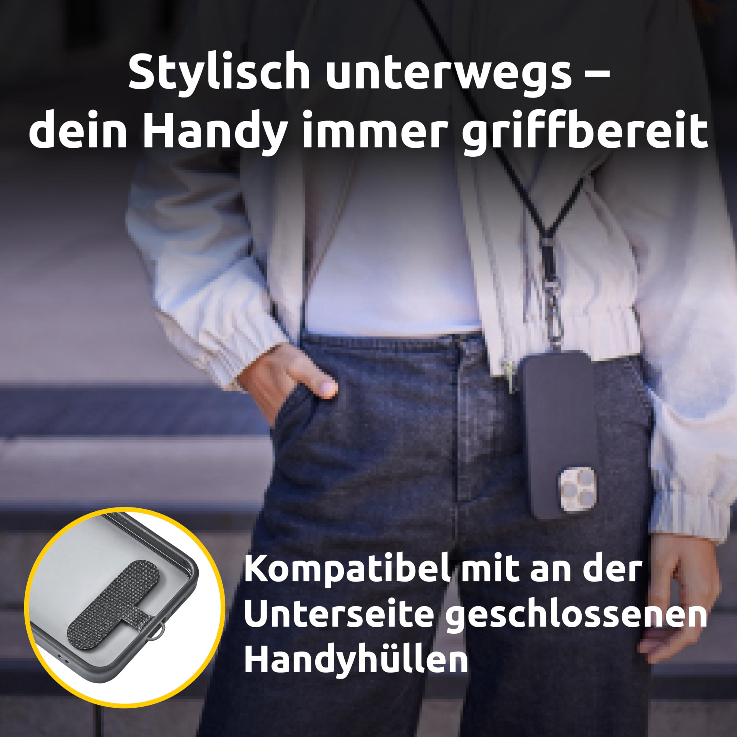 Intenso USB-C Lade- und Datenkabel Handykette