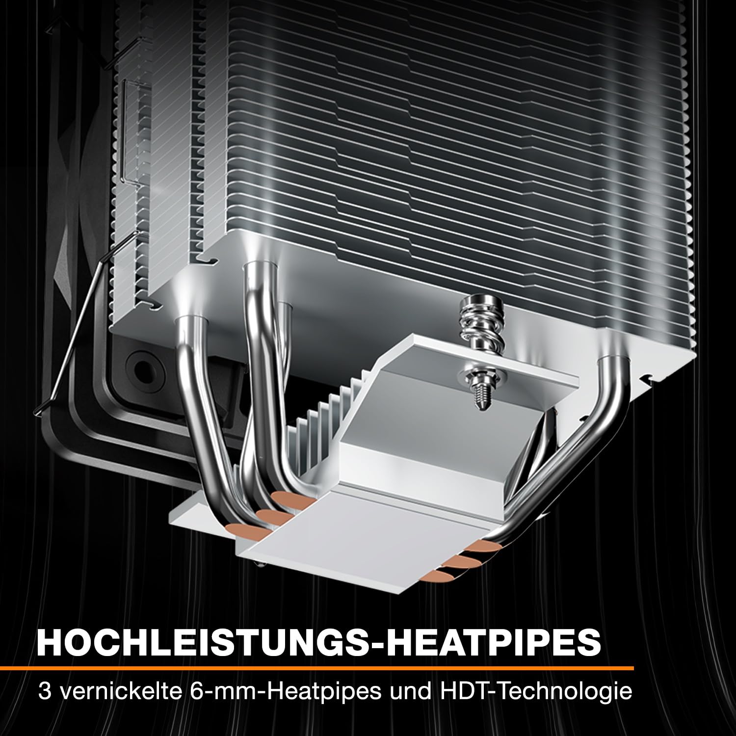 be quiet! Pure Rock Slim 3, CPU Kühler