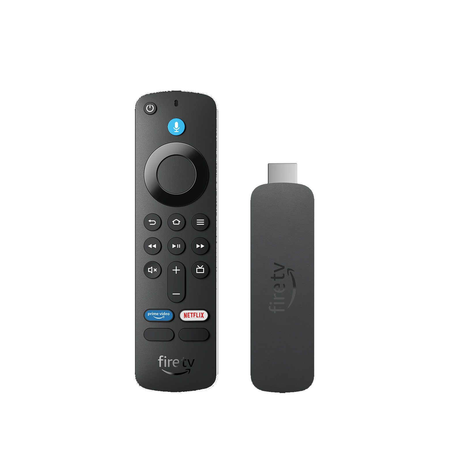 Amazon Fire TV Stick 4K, Schwarz Streaming-Player (Free- und Live-TV, Alexa-Sprachfernbedienung, Smart-Home-Steuerung, HD-Streaming)