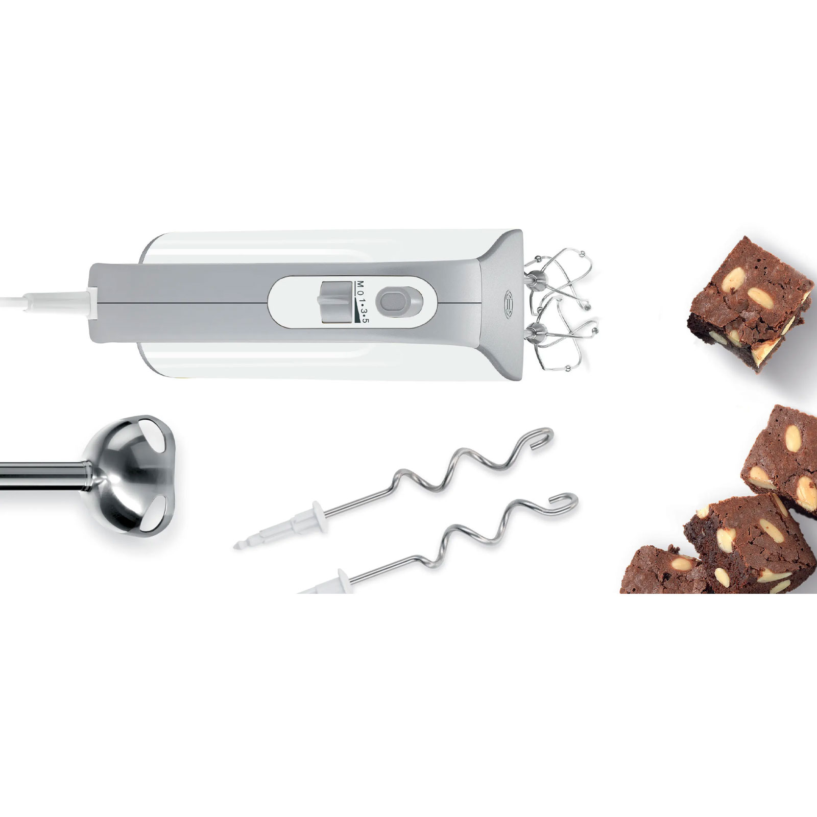 Bosch MFQ4070 Handrührer-Set weiß