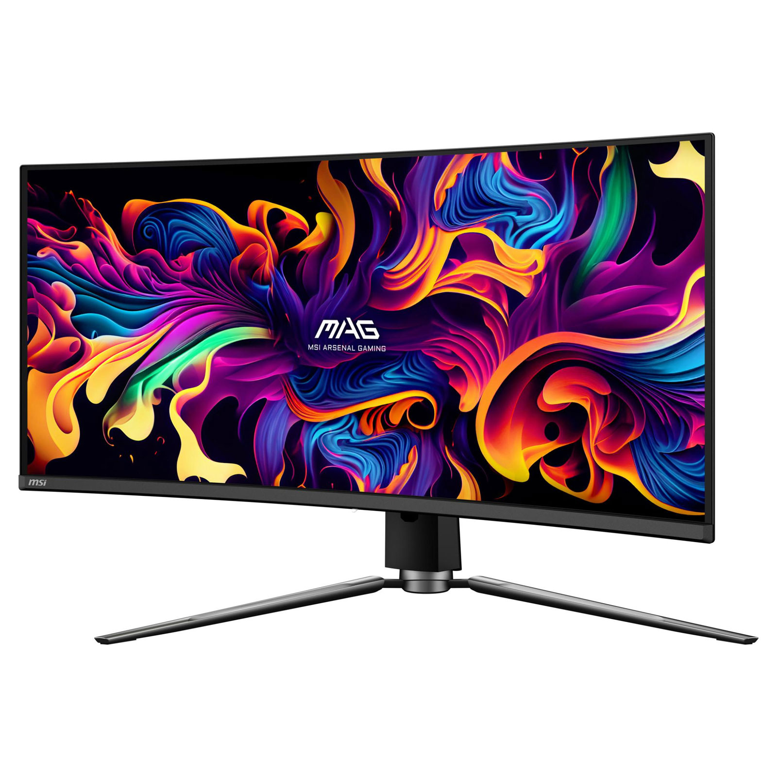 MSI Gaming-Monitor MAG 341CQPDE, Schwarz, 34 Zoll, UWQHD, Curved, OLED, 175 Hz, 0,03 ms (USB-Hub, HDMI, DisplayPort, höhenverstellbar, neigbar, schwenkbar) MSI Gaming-Monitor MAG 341CQPDE, Schwarz, 34 Zoll, UWQHD, Curved, OLED, 175 Hz, 0,03 ms (USB-Hub, HDMI, DisplayPort, höhenverstellbar, neigbar, schwenkbar)