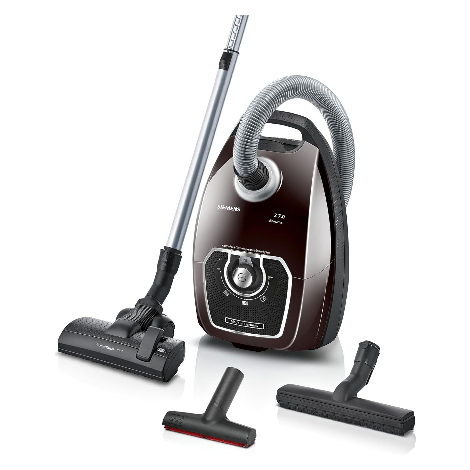 Siemens VSZ7A400 Bodenstaubsauger 650 W  mit Zubehör Siemens VSZ7A400 Bodenstaubsauger 650 W  mit Zubehör