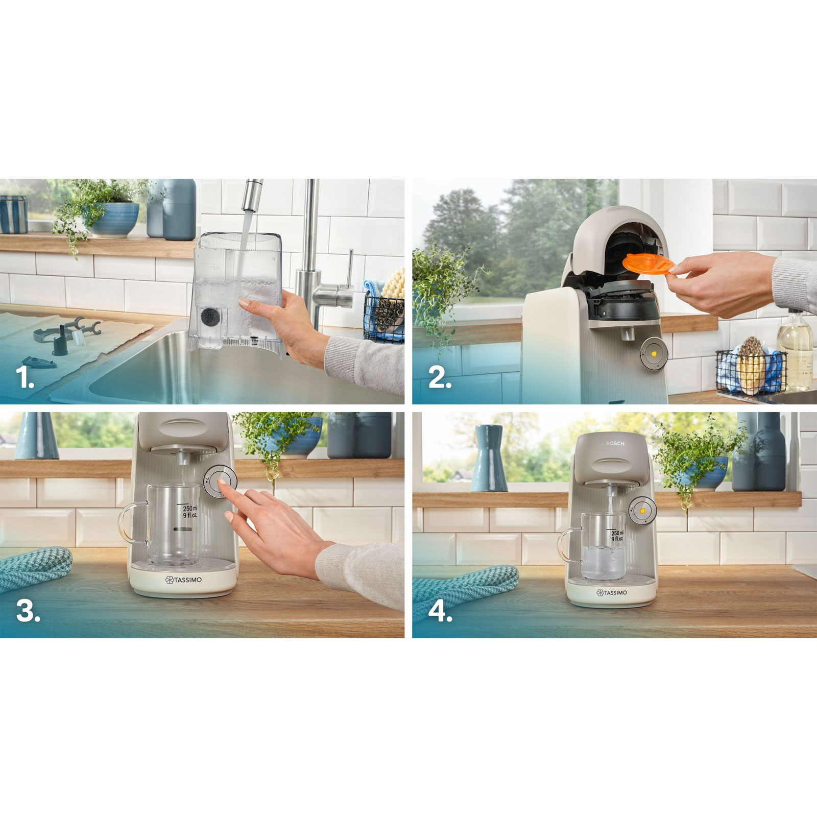 Bosch TAS16xx TASSIMO Multi-Getränke-Autom. FINESSE 