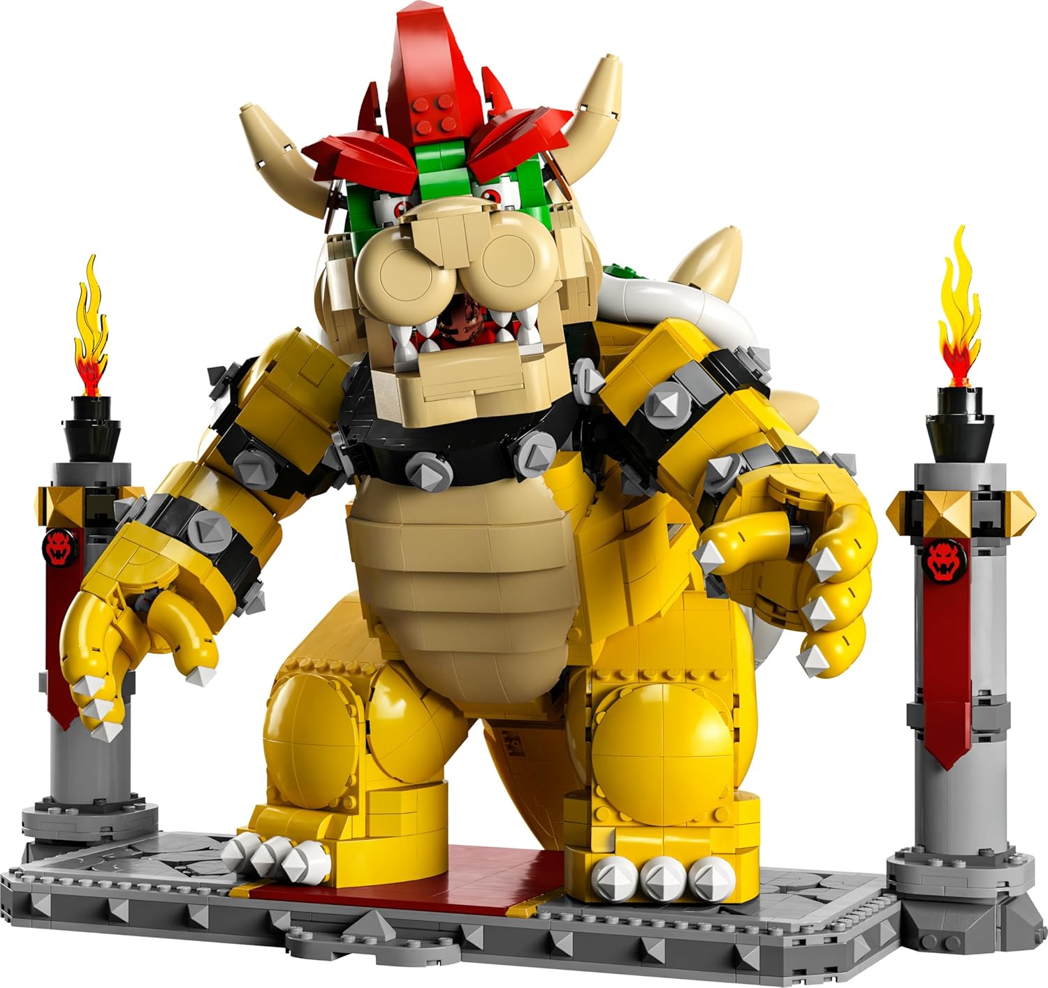 LEGO Super Mario Der mächtige Bowser, 3D-Modell-Bausatz 71411