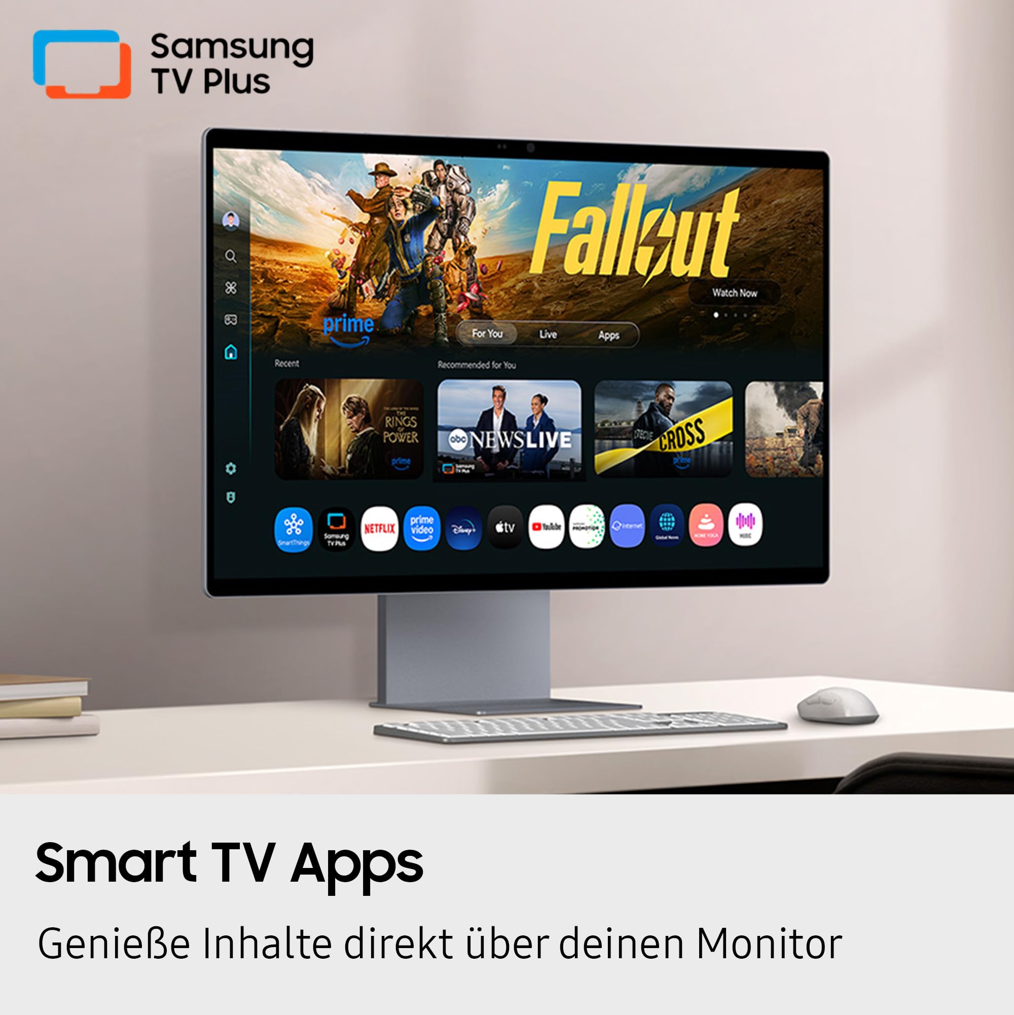 SAMSUNG M90F 32 Zoll 4K Smart AI Monitor