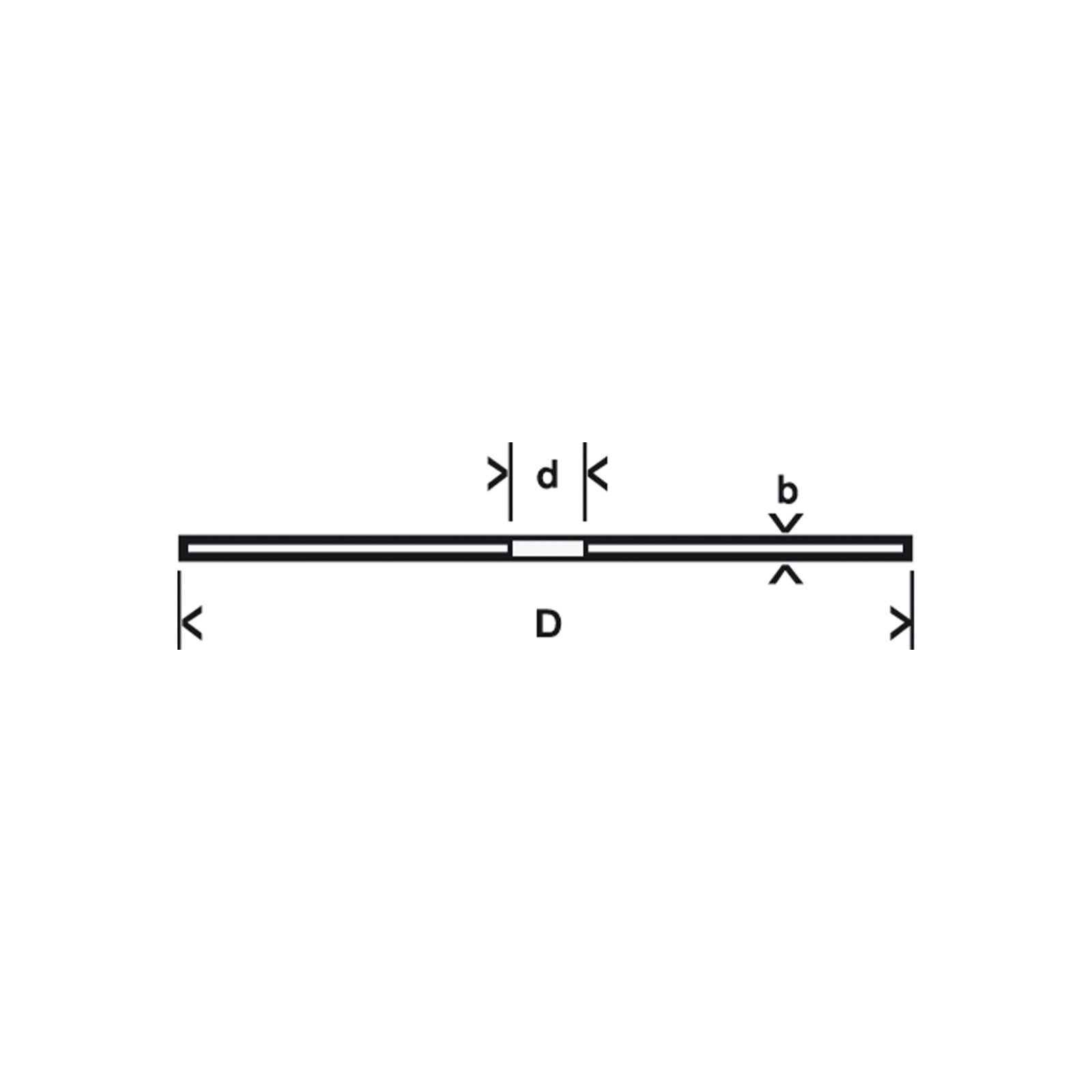 Bosch Professional Trennscheibe Rapido 1,0x115mm INOX gerade