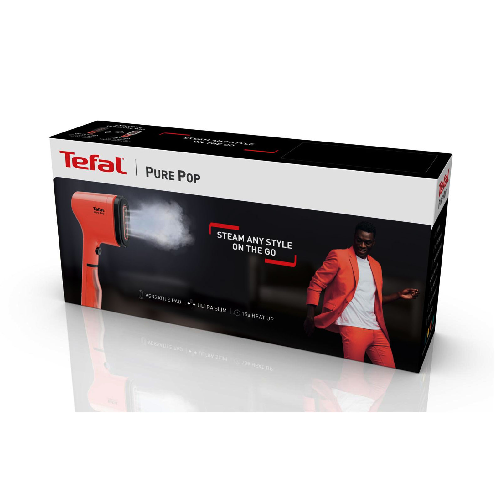 Tefal Dampfbürste Pure Pop DT2022 orange Tefal Dampfbürste Pure Pop DT2022 orange