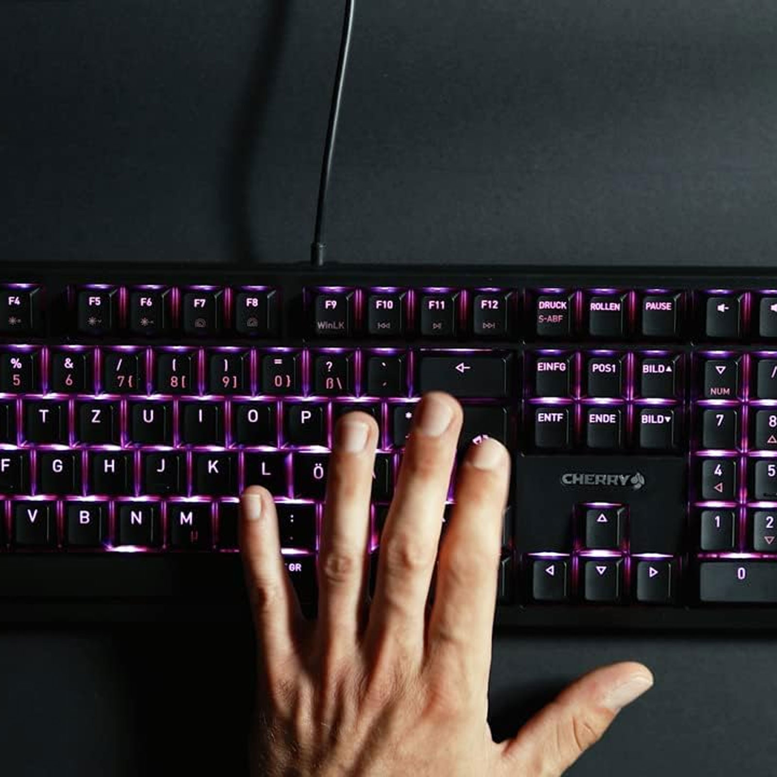 CHERRY G80-3000N RGB Silent Red
